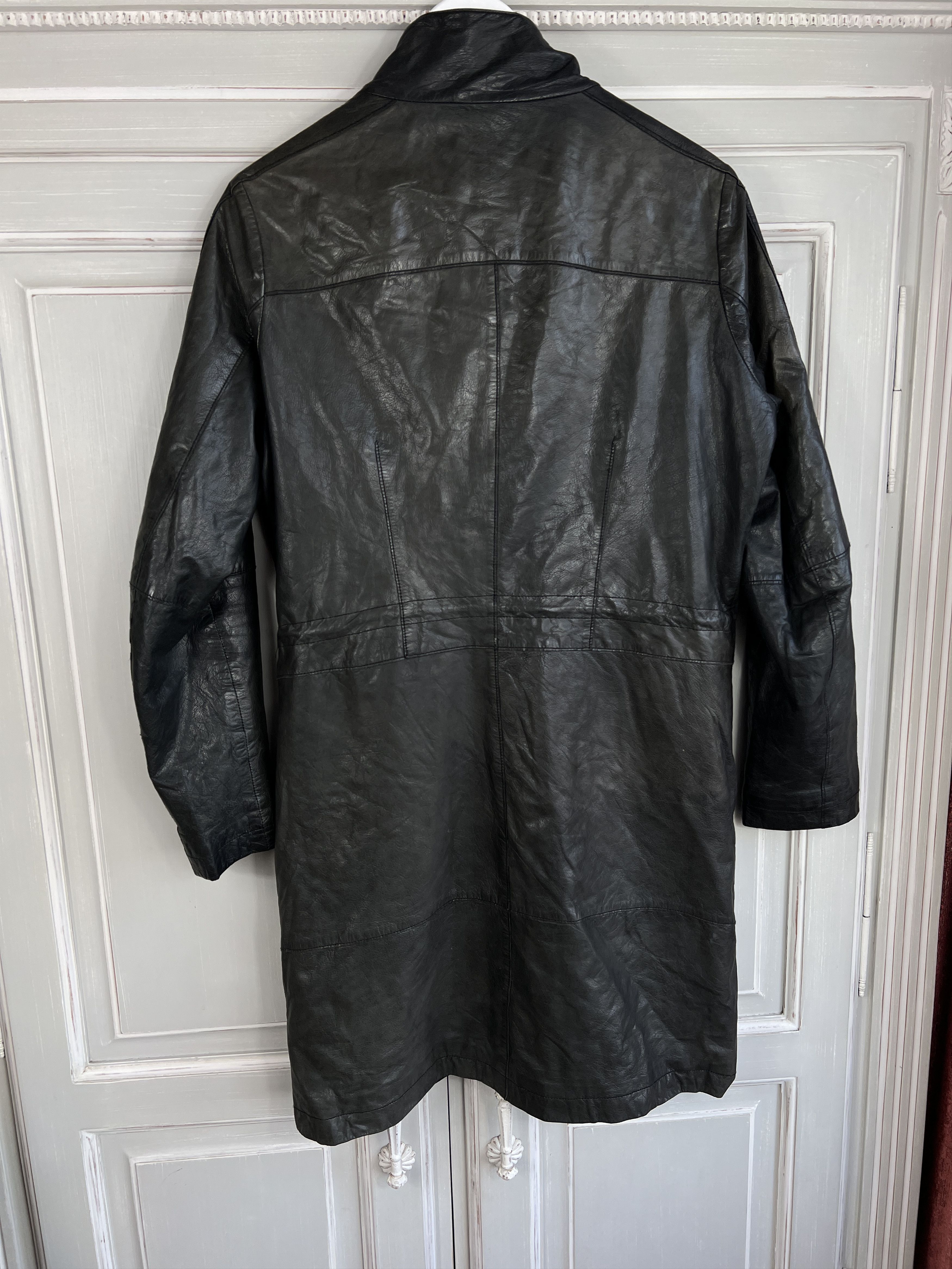 Other MONTGOMERY LONG LEATHER JACKET RICK OWENS STYLE Size M / US 6-8 / IT 42-44 - 9 Thumbnail