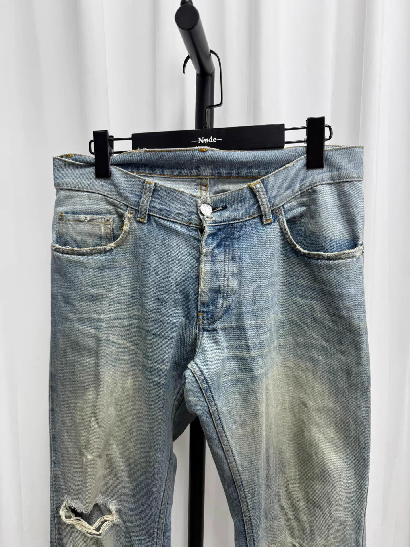 Helmut Lang helmut lang Vintage Classic Washed Denim Jeans K20 Size US 30 / EU 46 - 2 Thumbnail