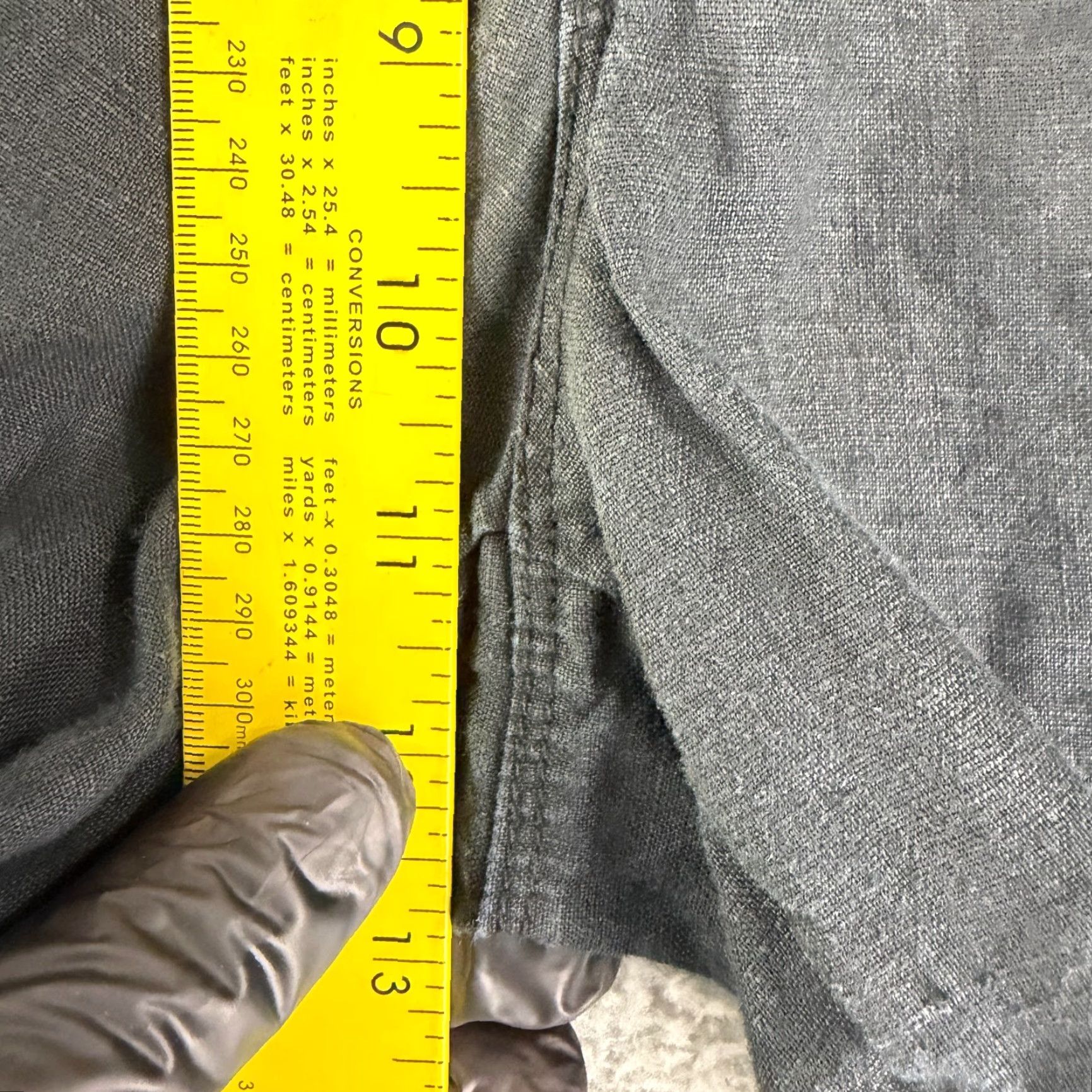 Athleta Athleta Retreat Linen Ankle Pant Womens S Black Pull On Drawstring Casual Size 28" / US 6 / IT 42 - 6 Thumbnail