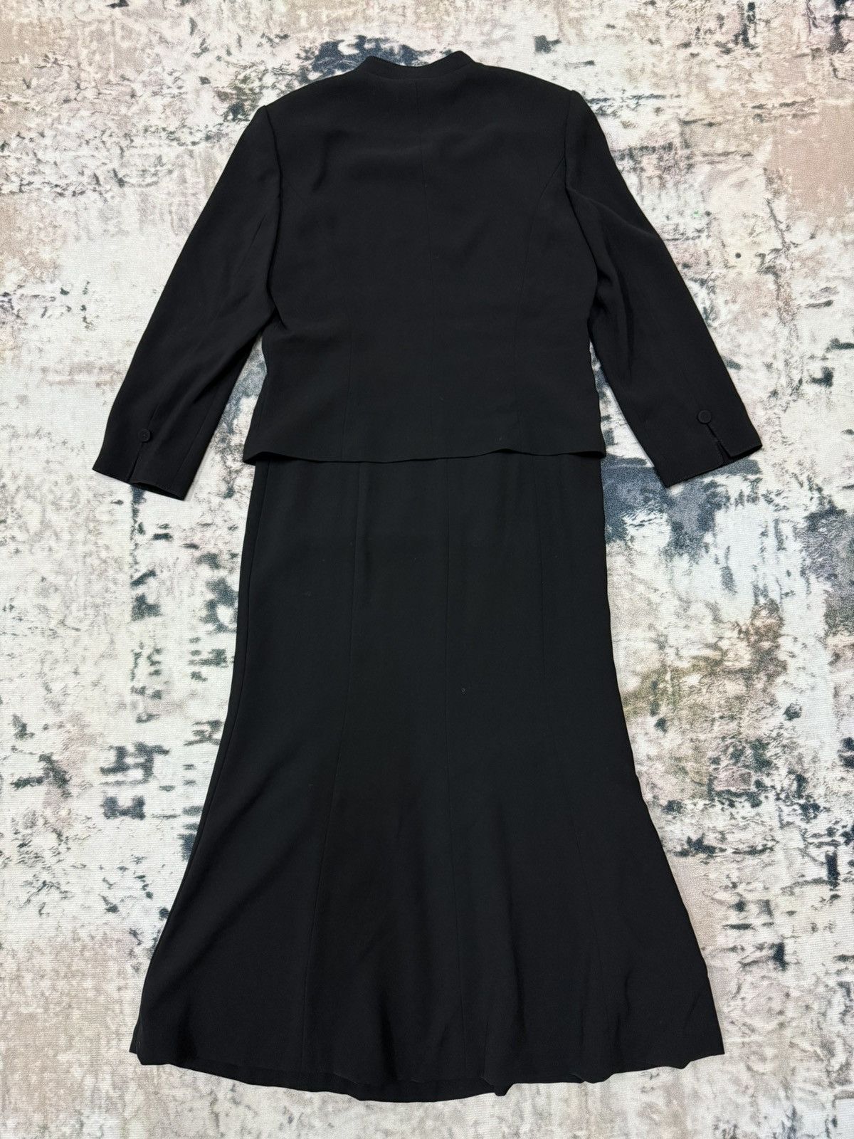 Aquascutum Aquascutum Black Formal Dress Open Front Size S / US 4 / IT 40 - 9 Thumbnail