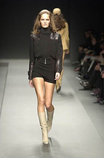 Miu Miu MiuMiu FW 2002 Vintage Beige Zip-fly Leather Cowboy Boots Size US 10 / IT 40 - 10 Thumbnail