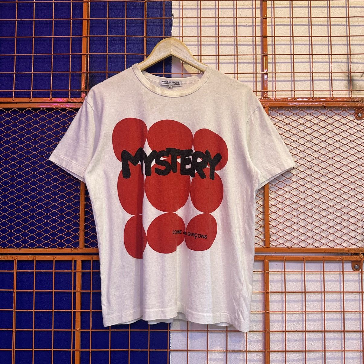 Comme des Garcons Comme Des Garcons Mystery Japanese Brand White Tshirt Size US XL / EU 56 / 4 - 1 Thumbnail