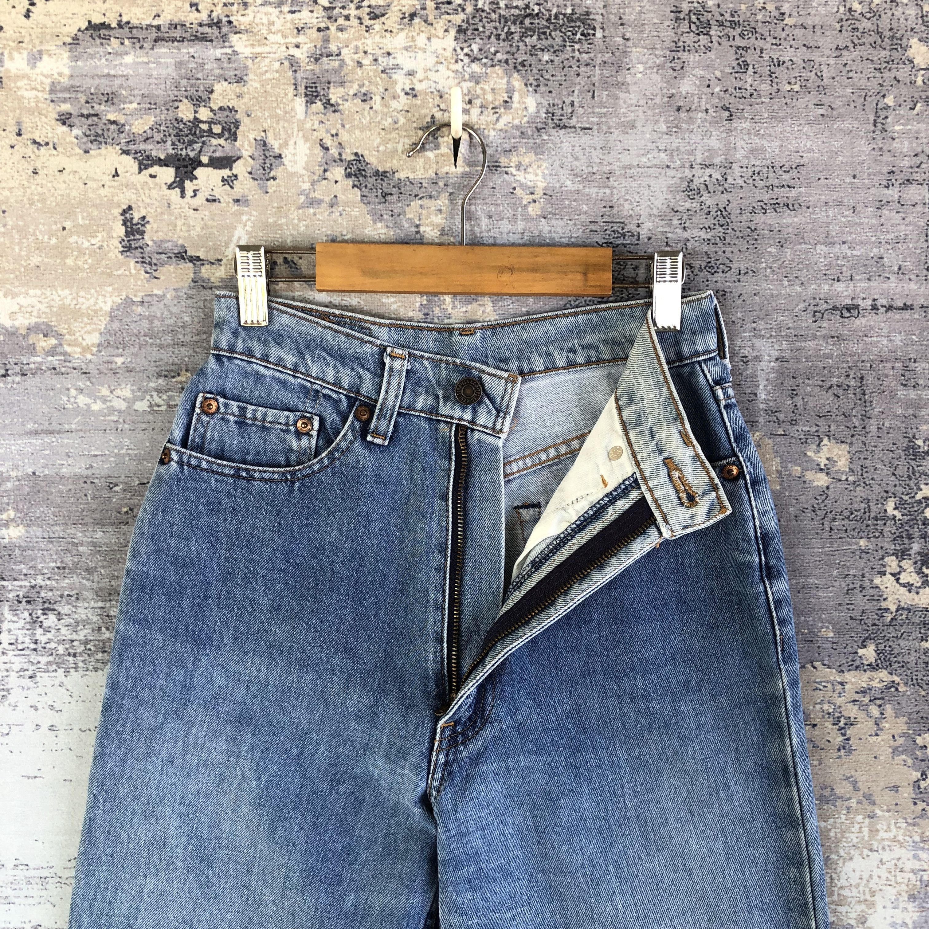 Levi's Vintage Levis 509 Faded Baggy Jeans Levi's Light Wash Denim Size 22" - 6 Thumbnail