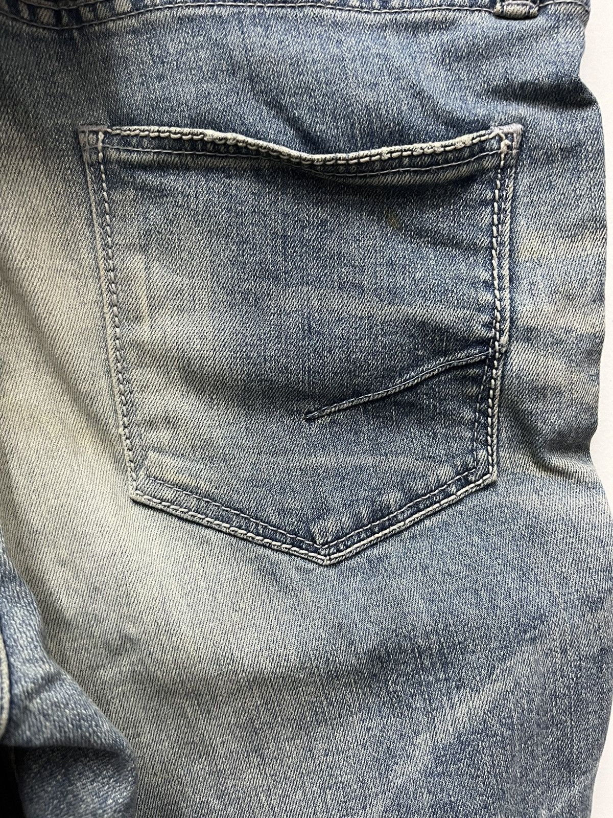 Japanese Brand Gostar De Fuga Japan Skinny Rusty Distressed Denim Pants Size US 33 - 5 Thumbnail