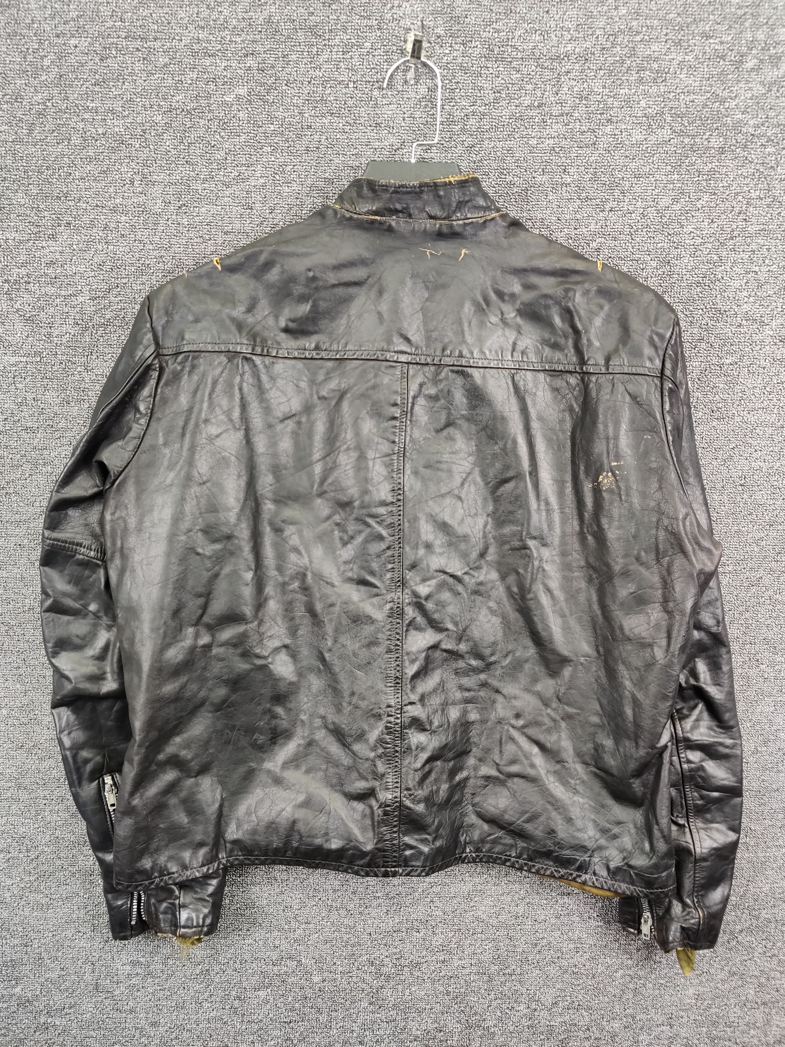 Harley Davidson Vintage 90s Harley Davidson Leather Motorcycle Bikers Jacket Size US M / EU 48-50 / 2 - 4 Thumbnail