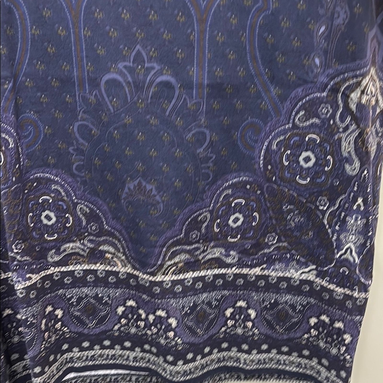 Etro NWT Etro Blue and Purple Paisley Shirt Size M Size M / US 6-8 / IT 42-44 - 8 Thumbnail