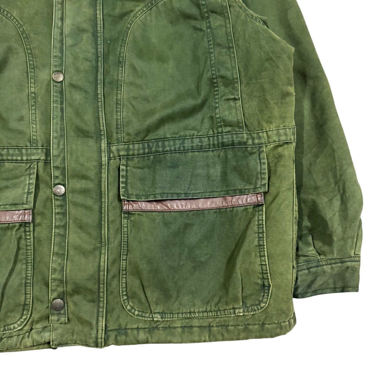 Vintage Vtg🔥80’s World Exigo Traveling Barn Cotton Padded Jacket Size US XL / EU 56 / 4 - 10 Thumbnail
