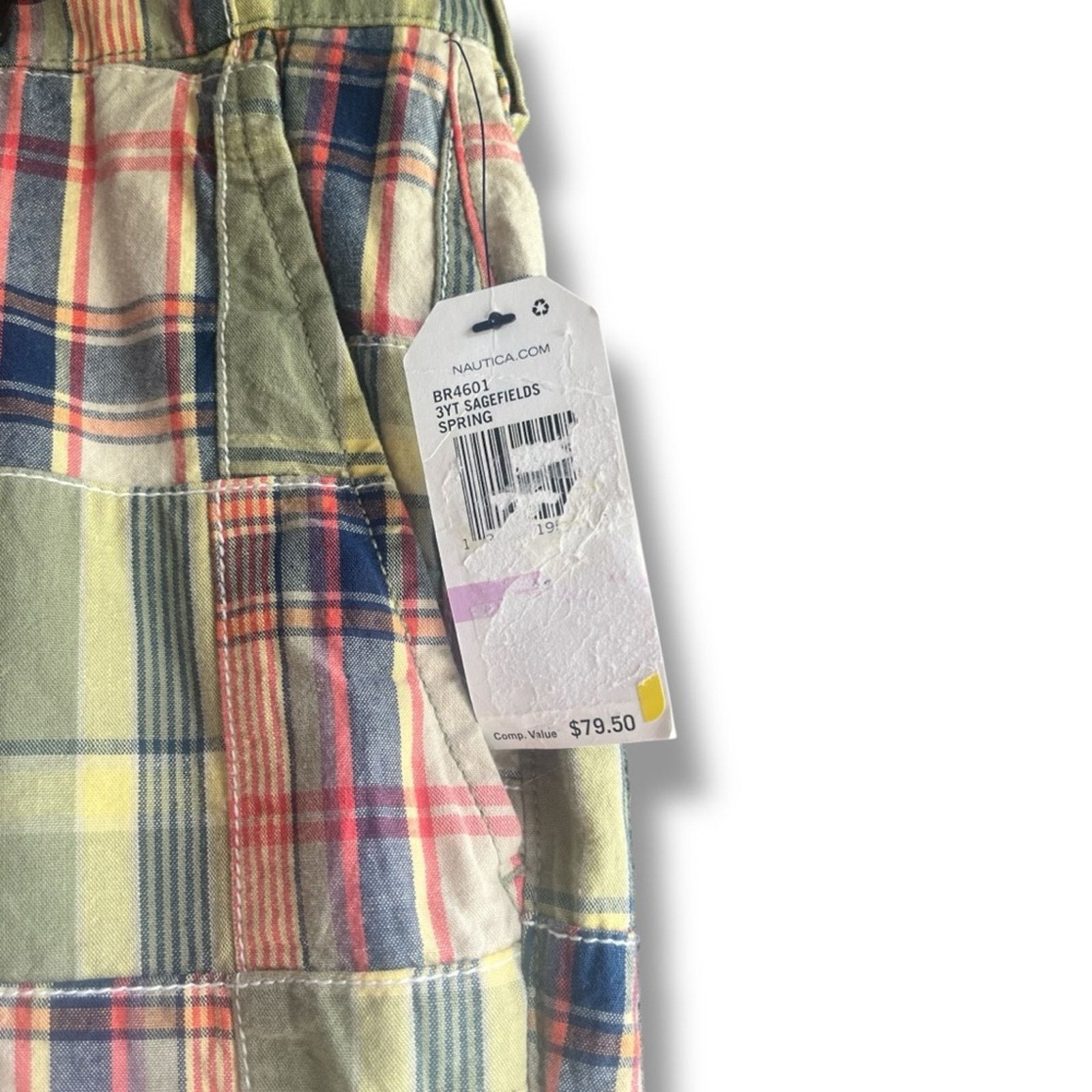 Nautica Nautica Sagefields Spring men's plaid patchwork shorts NEW Size US 38 / EU 54 - 6 Thumbnail