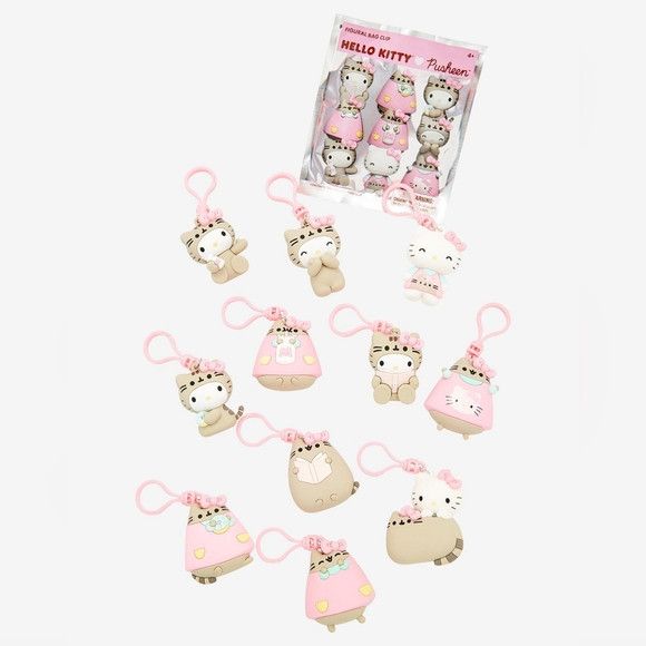 Other Hello Kitty x Pusheen Blind bag/mystery Bag Clip NWT Size ONE SIZE - 3 Thumbnail