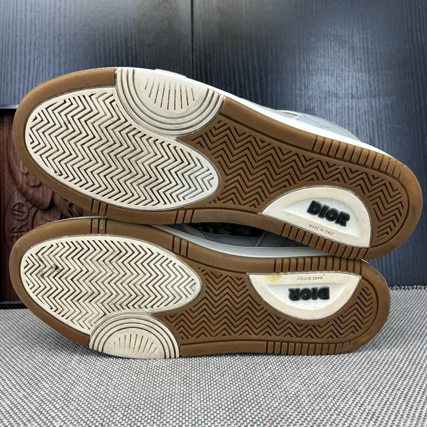 Dior Dior B27 White/Gray Sneakers 43 Size US 10 / EU 43 - 7 Thumbnail
