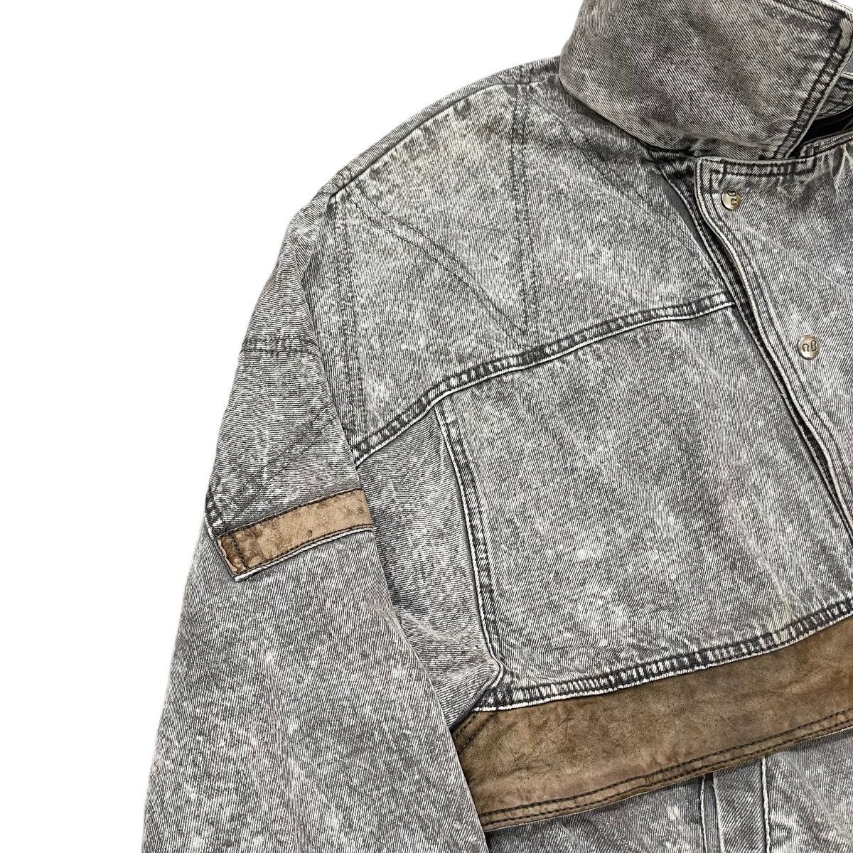 Designer × Giovanni Valentino × Vintage Vintage GIOVANNI Bondage Denim Jacket Size US XL / EU 56 / 4 - 5 Thumbnail