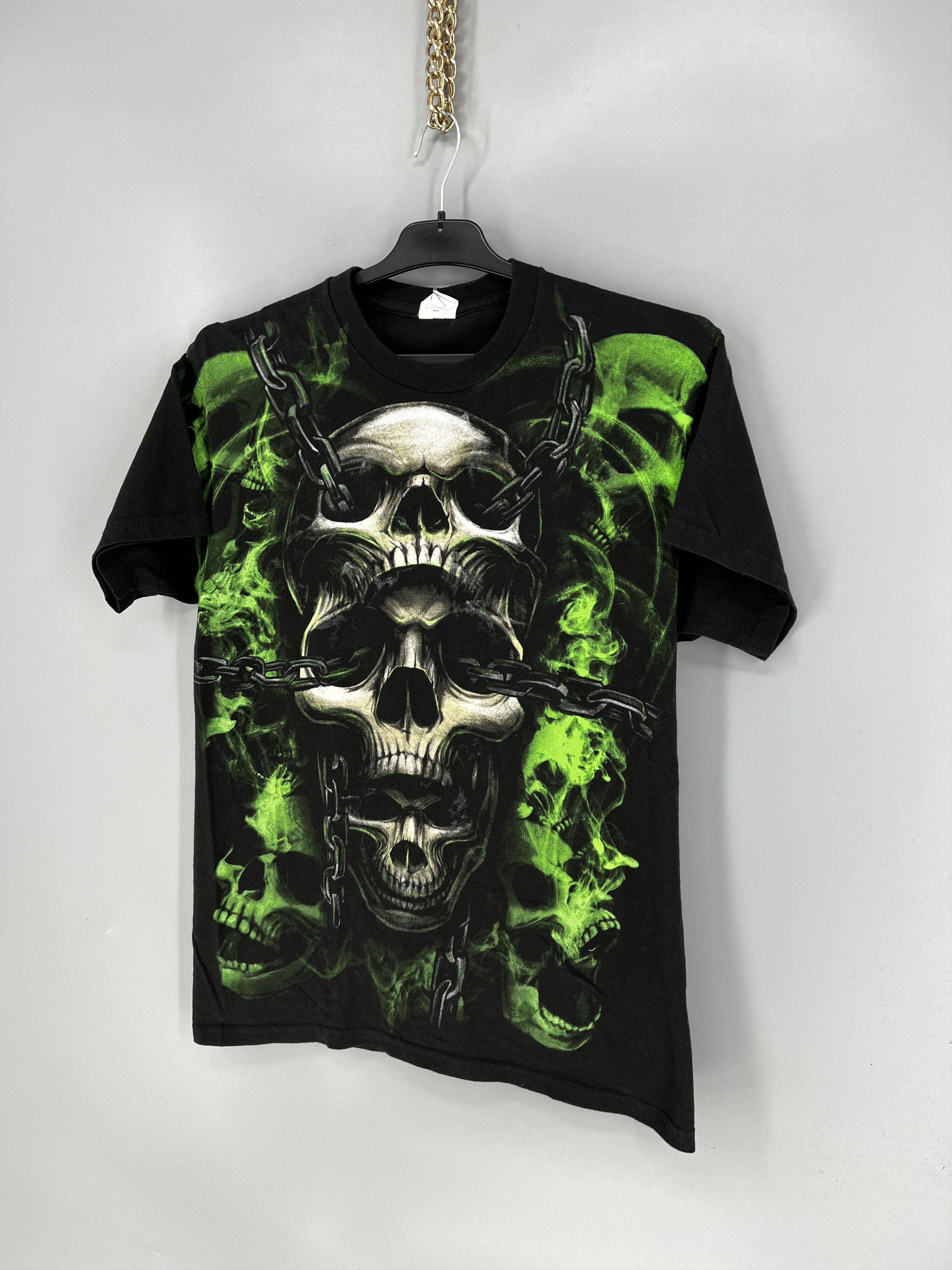 Rap Tees Vintage Skull Smoke Rocky Asap Fashion raptees Size US M / EU 48-50 / 2 - 3 Thumbnail