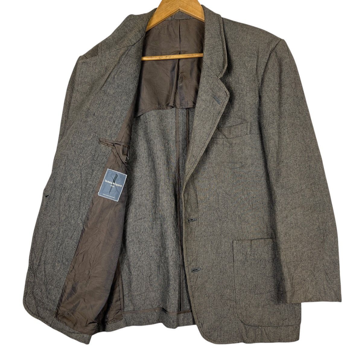 Issey Miyake 🔥 80s ISSEY MIYAKE COTTON BLAZER JACKET MADE IN JAPAN Size US M / EU 48-50 / 2 - 9 Thumbnail