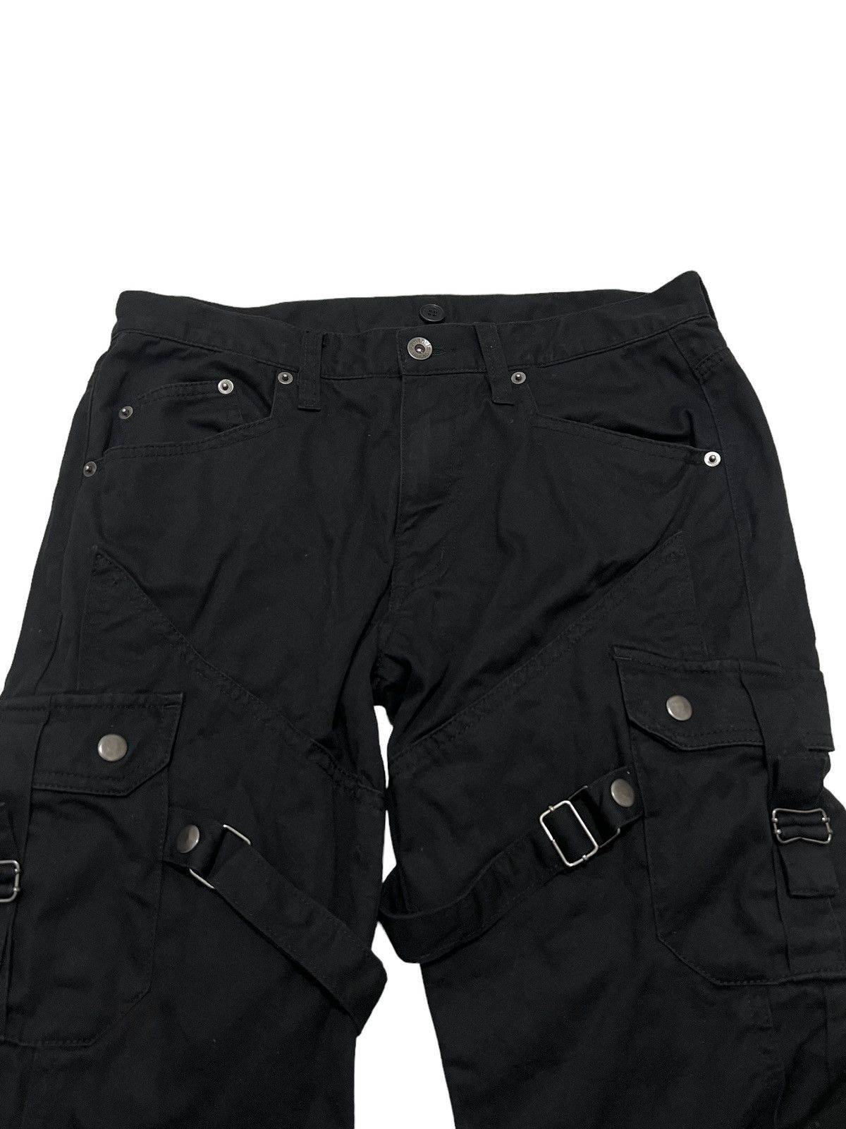 If Six Was Nine × Le Grande Bleu (L.G.B.) × semanticdesign SEMANTIC DESIGN BONDAGE Seditionaries' pants Size US 30 / EU 46 - 5 Thumbnail