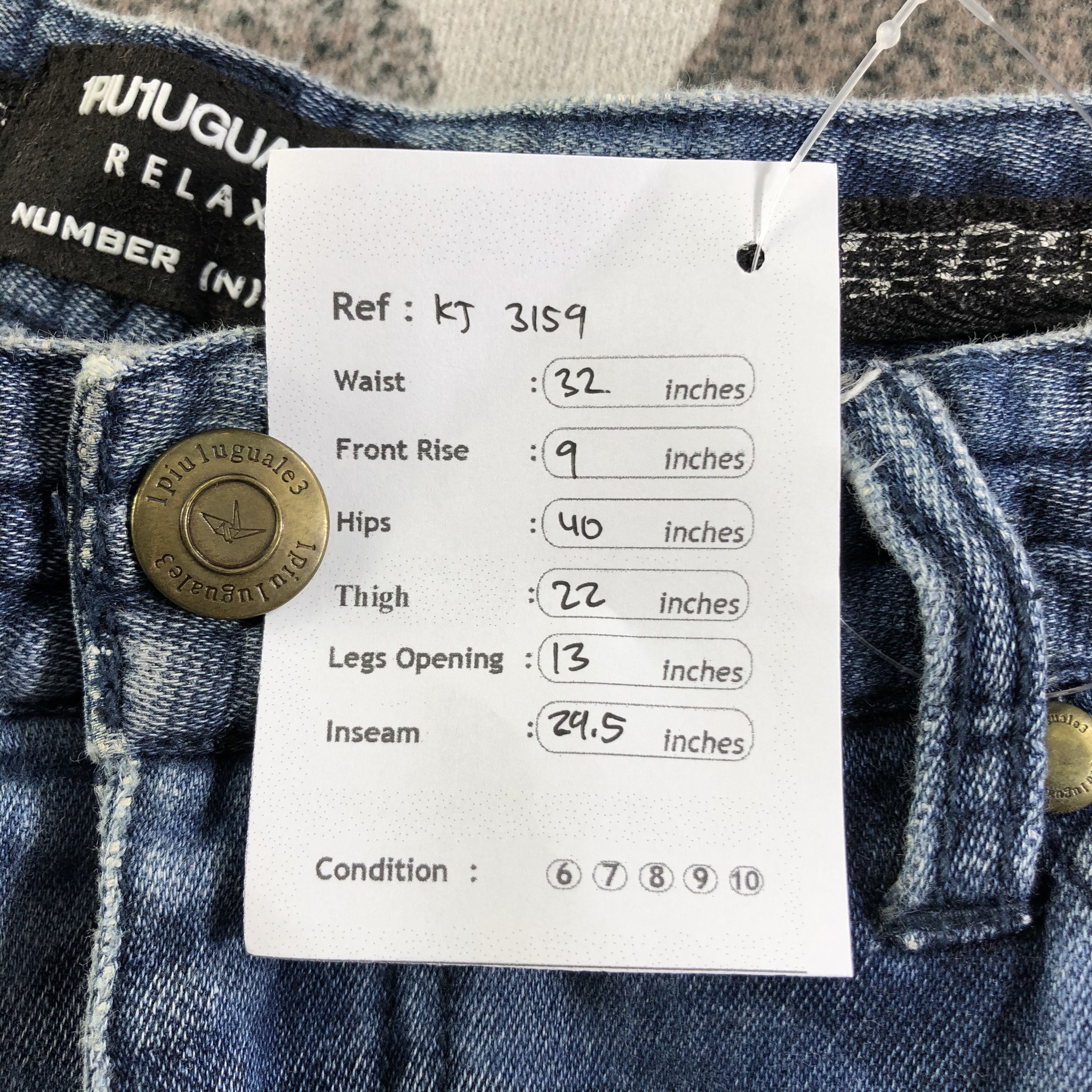 Number (N)ine Number Nine x 1PIU1UGUALE3 Army Pants KJ3159 Size US 32 / EU 48 - 10 Thumbnail