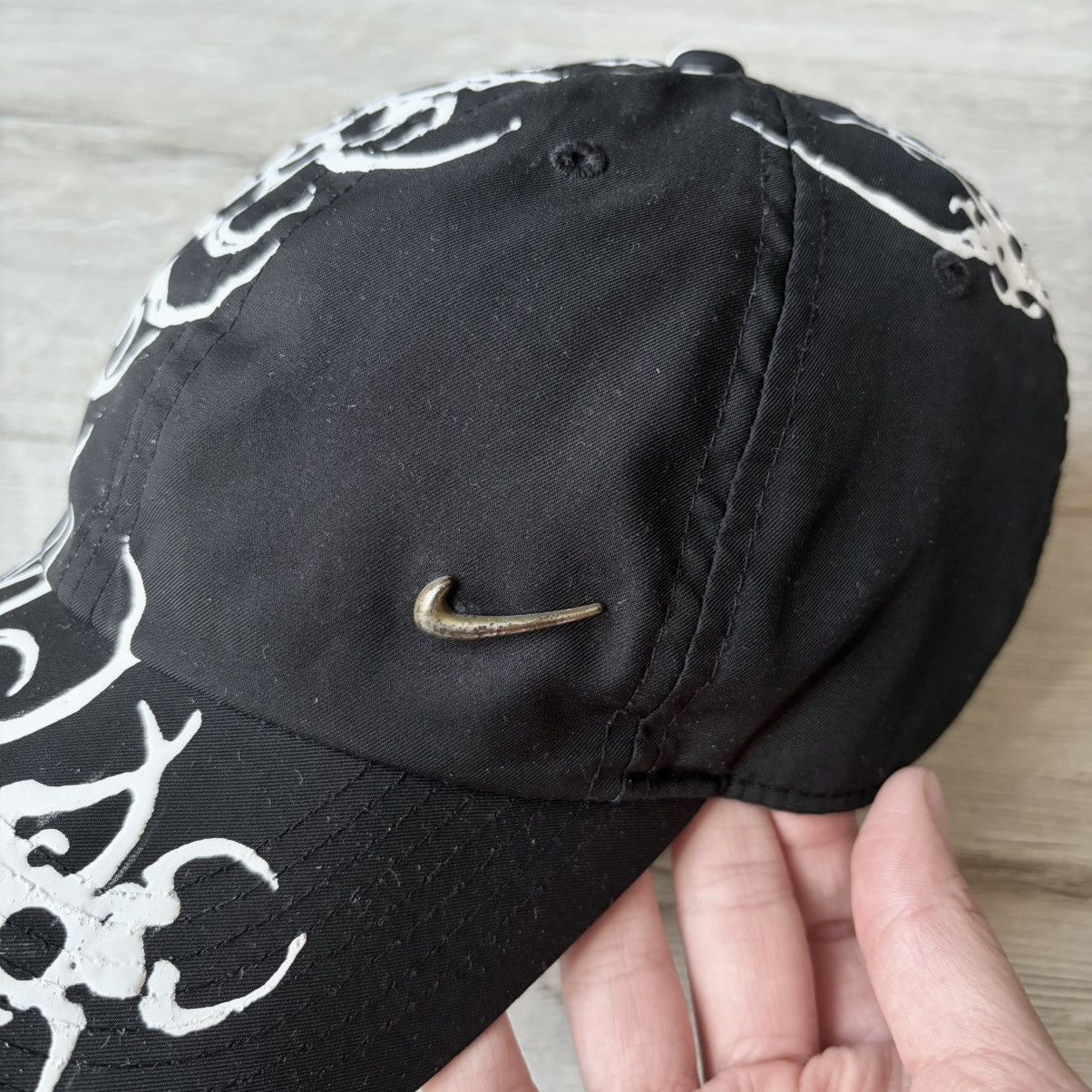 Nike Nike Cybersigilism Scolopendra Custom Hat centipede tribal Size ONE SIZE - 6 Thumbnail