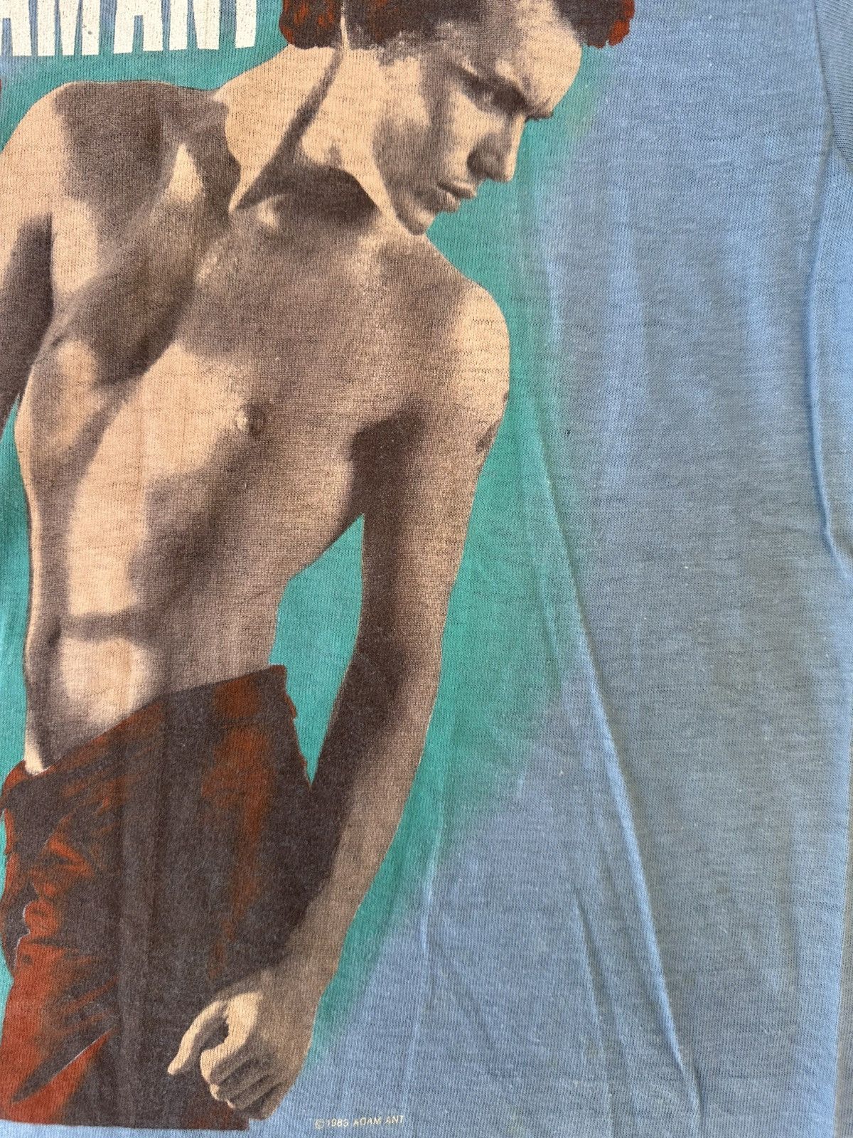 Band Tees × Vintage Vintage 1983 Adam Ant Pure Sex USA Tour Single Stitch TShirt Size US S / EU 44-46 / 1 - 5 Thumbnail