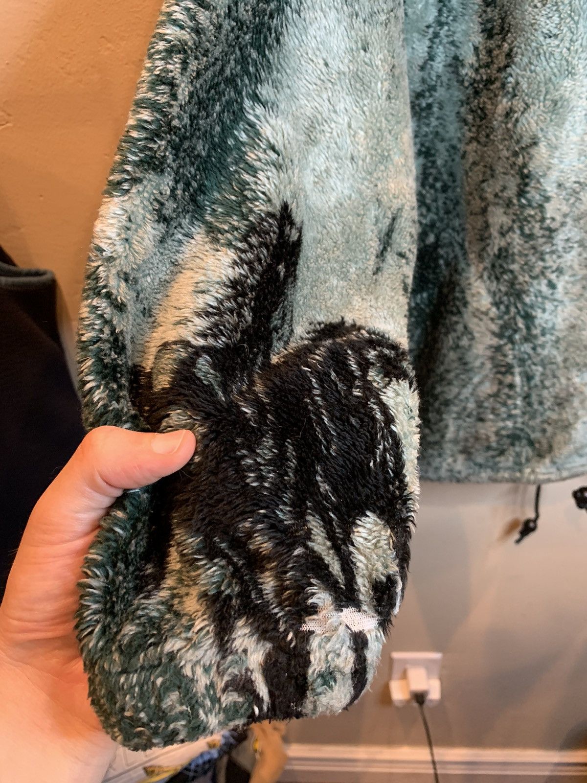 Vintage RARE Vintage Horses Nature Trail AOP Fleece USA-Made Jacket Size US L / EU 52-54 / 3 - 5 Thumbnail