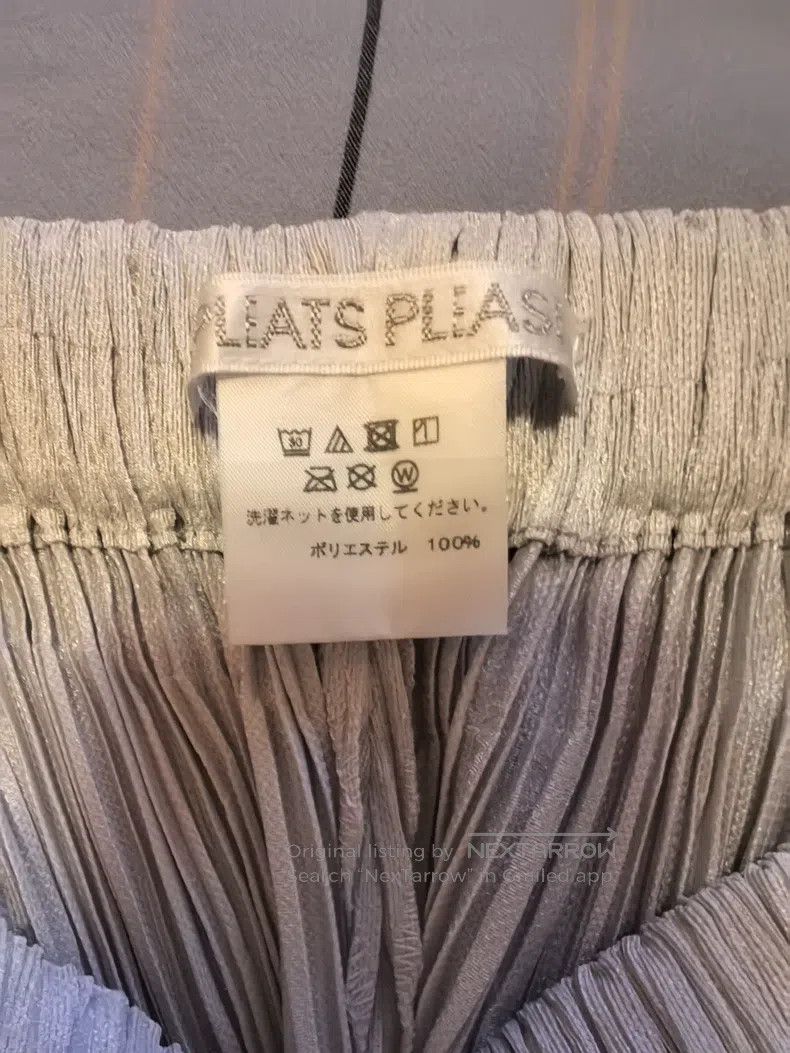 Issey Miyake Issey Miyake Light Gray Pants Size 25" / US 0 / IT 36 - 2 Thumbnail