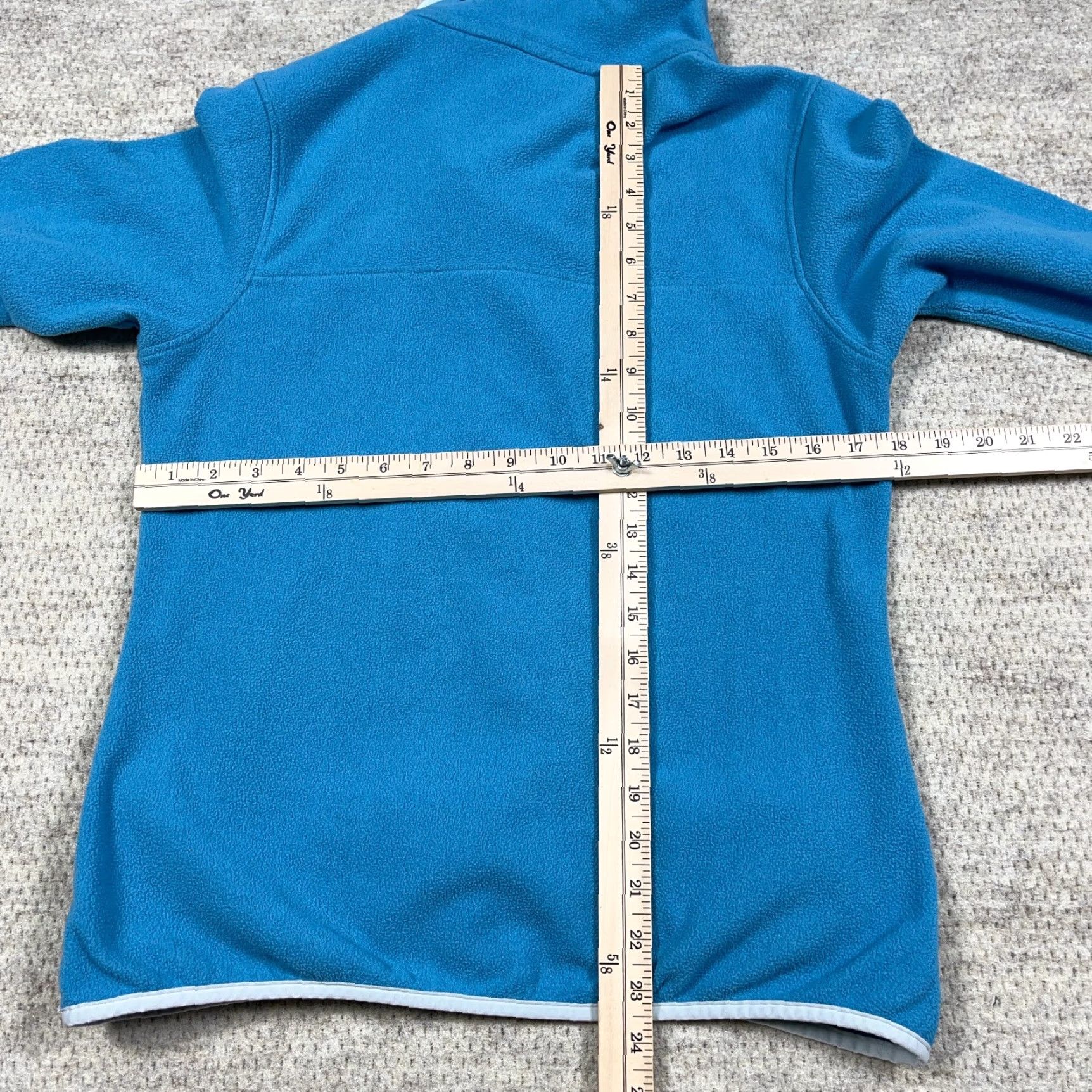 Patagonia Patagonia Sweater Men Pullover Teal Blue Fleece Lightweight Mock Neck Casual Outdoor 90s? Size M / US 6-8 / IT 42-44 - 7 Thumbnail