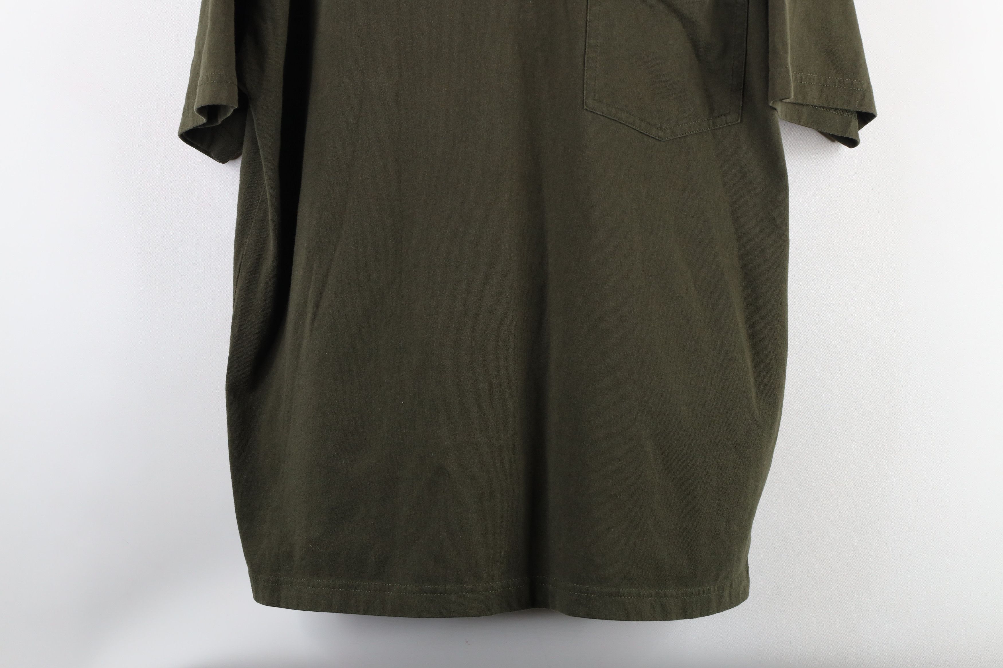 Vintage Vintage 90s Streetwear Blank Collared Golf Polo Shirt Green Size US M / EU 48-50 / 2 - 3 Thumbnail