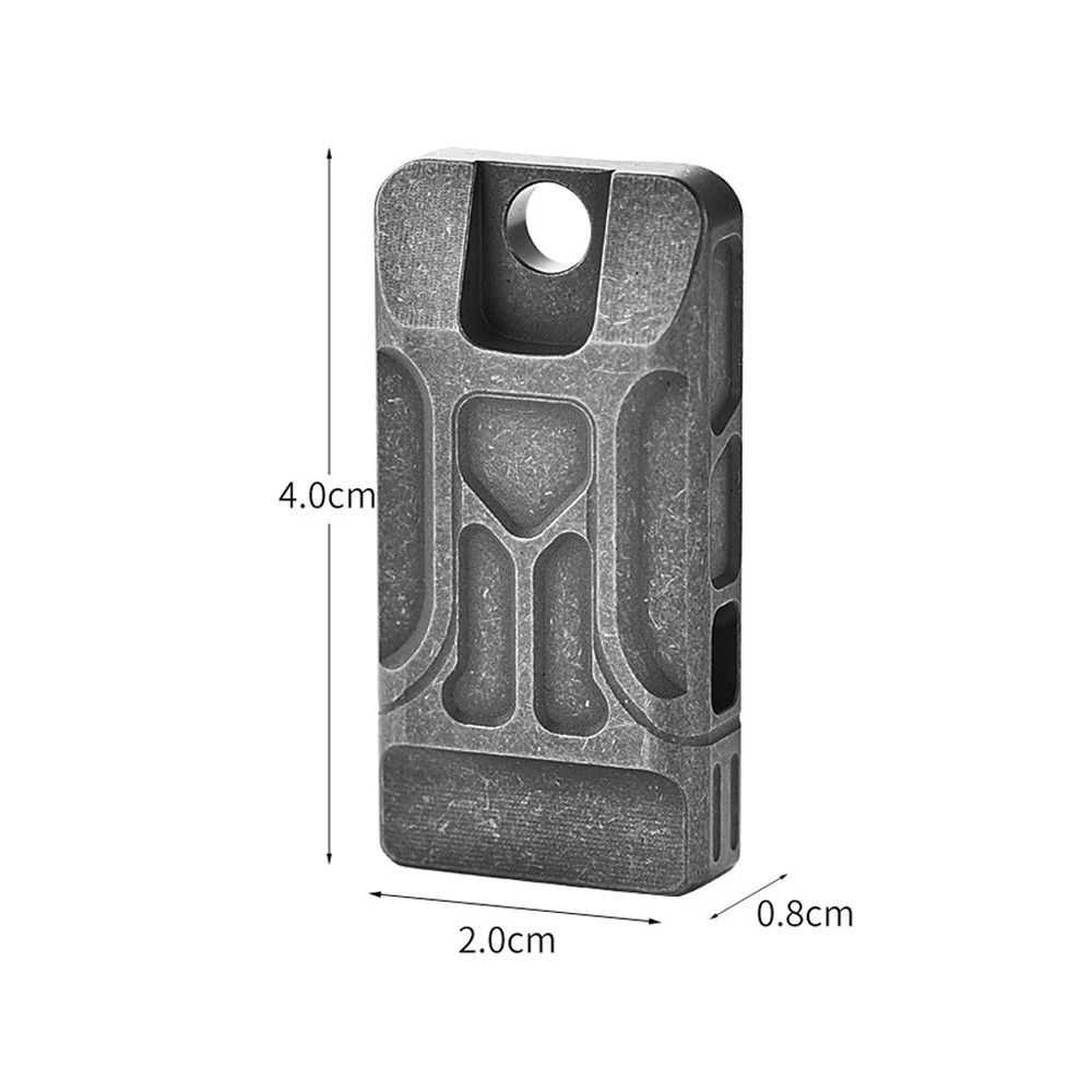 Whistles Whistle Titanium Pendant Coach Sports Camping Gift For Him Size ONE SIZE - 4 Thumbnail