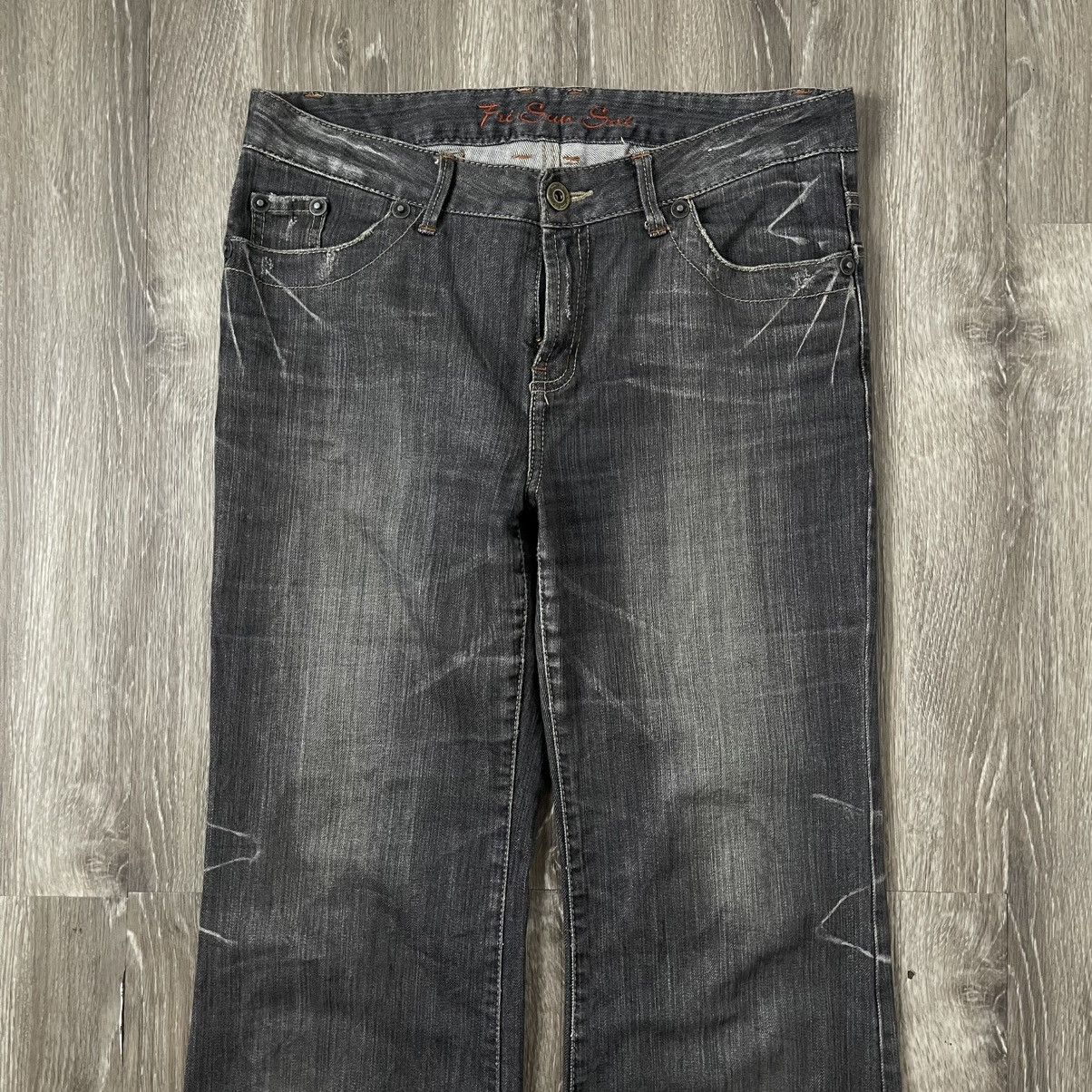 If Six Was Nine × Japanese Brand × Vintage FLARED BOOTCUT FECTSUNSAT Size US 33 - 3 Thumbnail