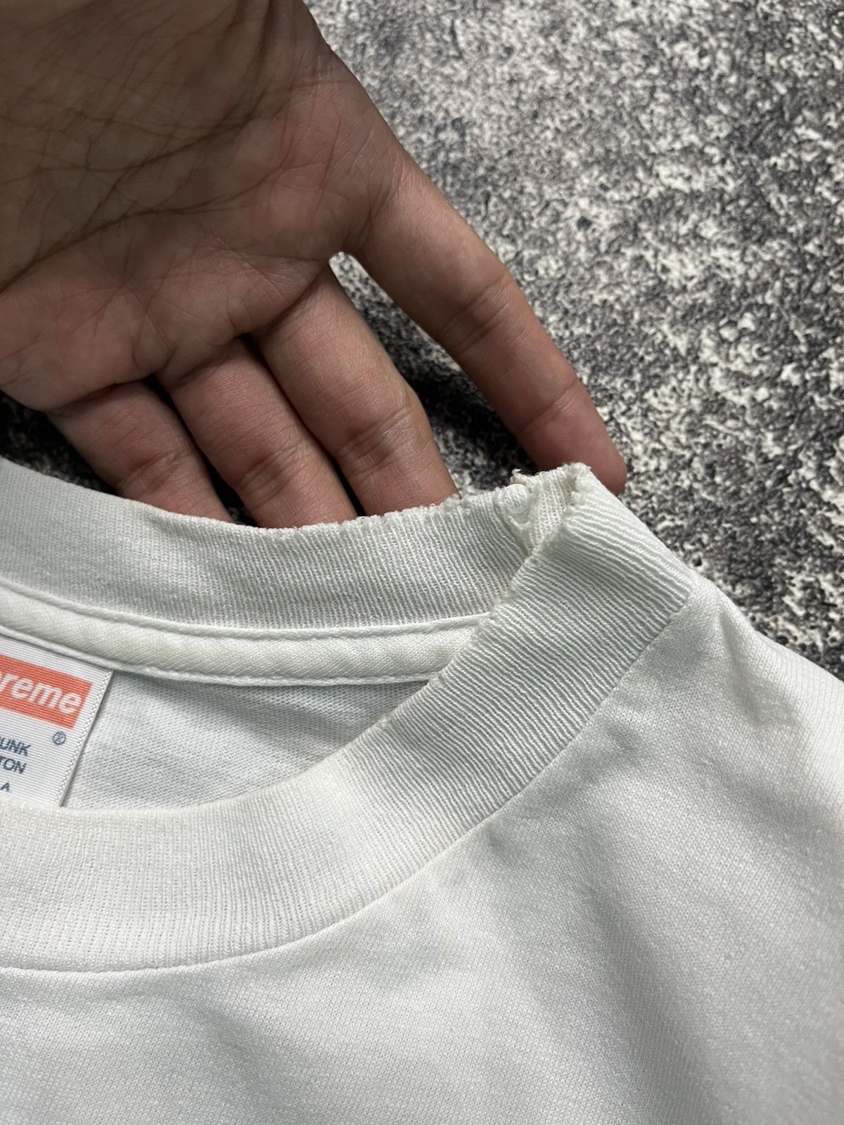 Supreme Supreme Fuck What You Heard Y2K White T-Shirts Size US M / EU 48-50 / 2 - 6 Thumbnail