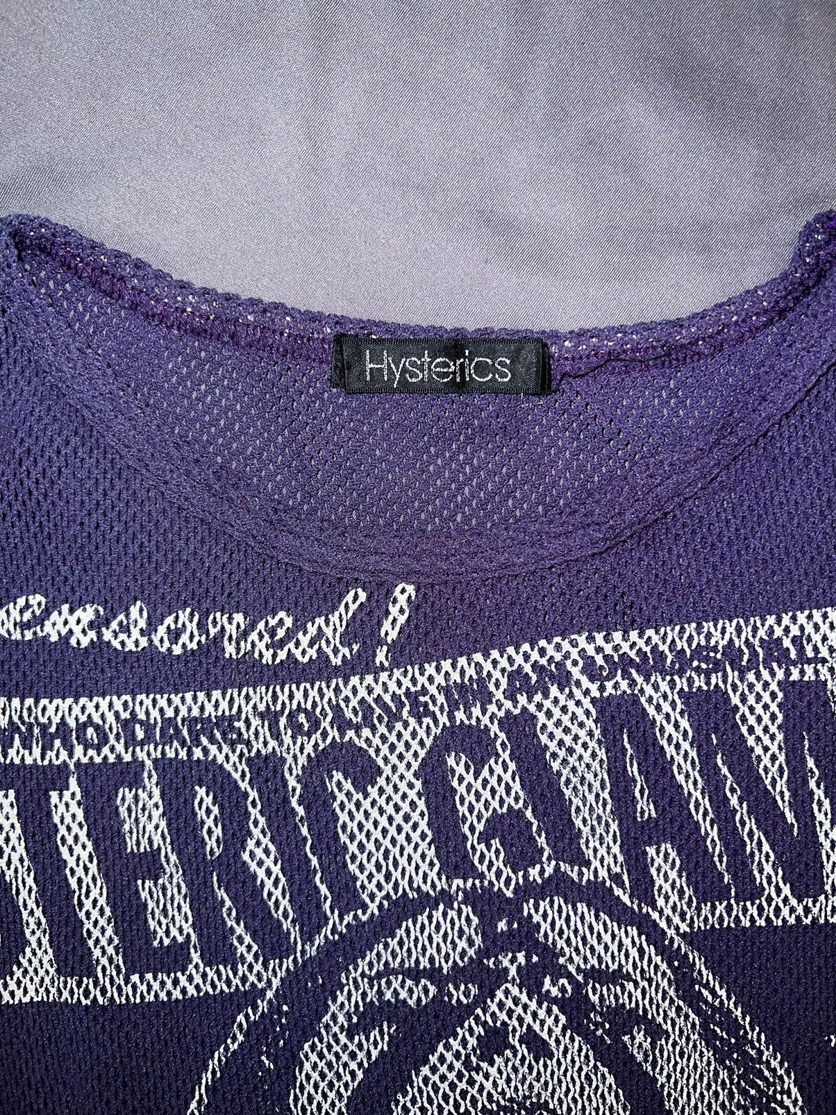 Hysteric Glamour RARE Hysteric Glamour Mesh Shocking Mesh top ♉️ Size ONE SIZE - 6 Thumbnail