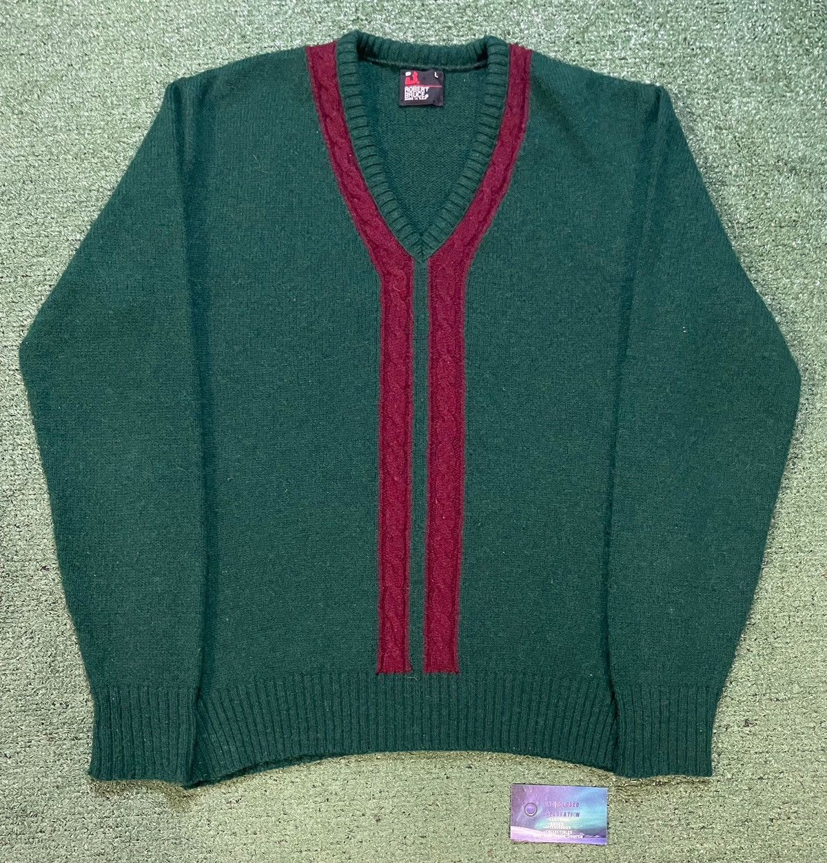 Robert Bruce Vintage 1970s Robert Bruce knit sweater Size US L / EU 52-54 / 3 - 1 Thumbnail