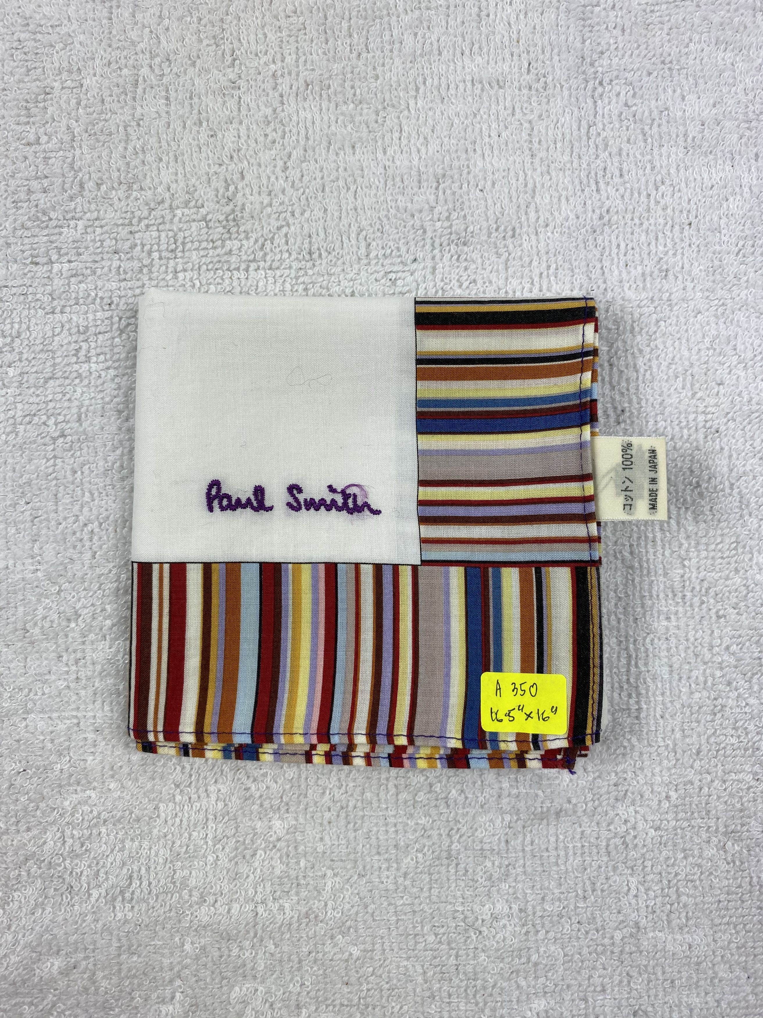 Paul Smith × Vintage Paul Smith Handkerchief / Bandana / Neckerchief Size ONE SIZE - 7 Thumbnail