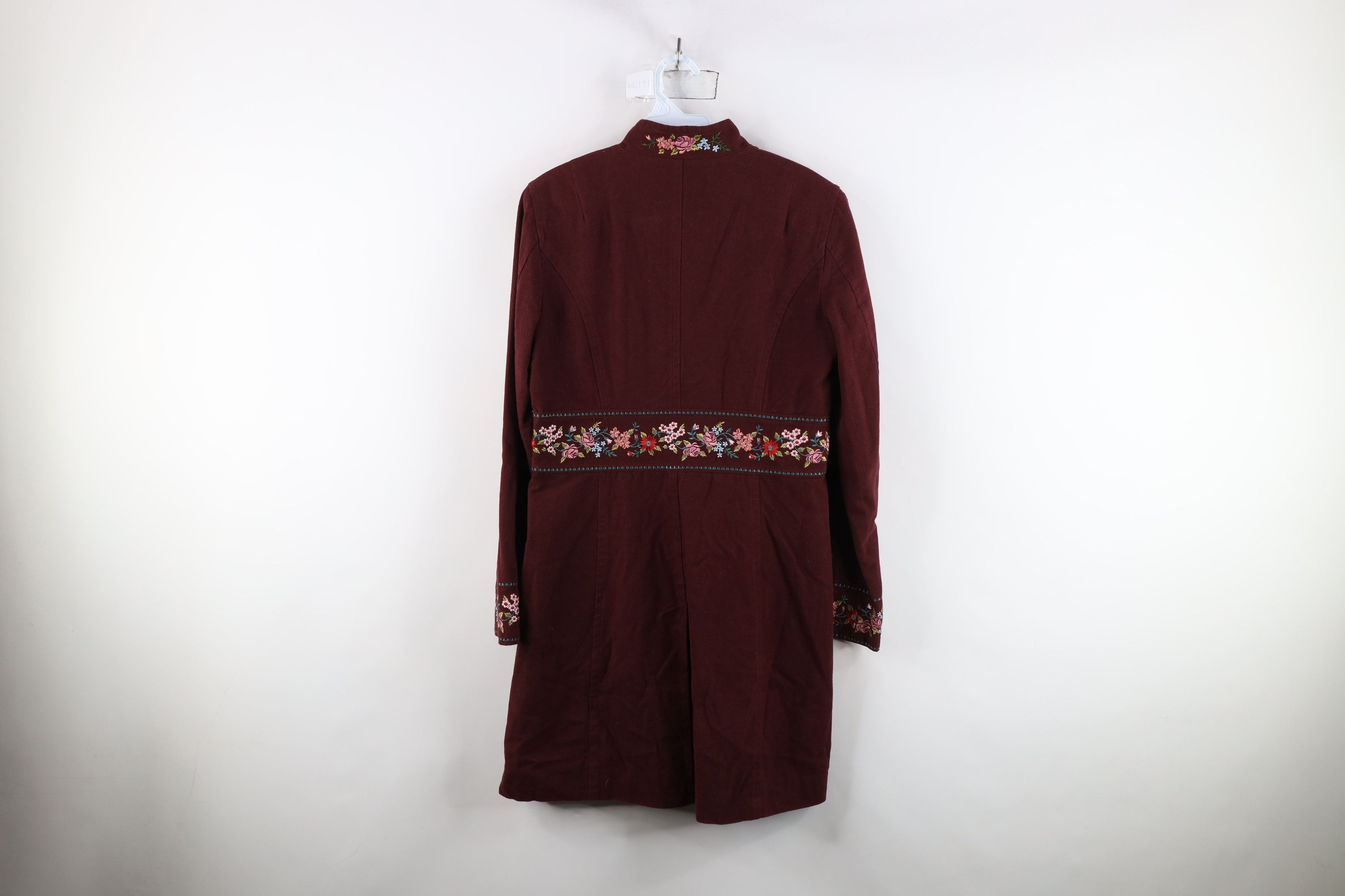 Sleeping On Snow Anthropologie Embroidered Flower Jacket