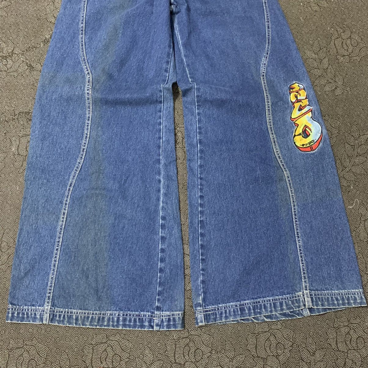 JNCO JNCO Dryer Jeans Long Pants Art Embroidered Size US 30 / EU 46 - 3 Thumbnail