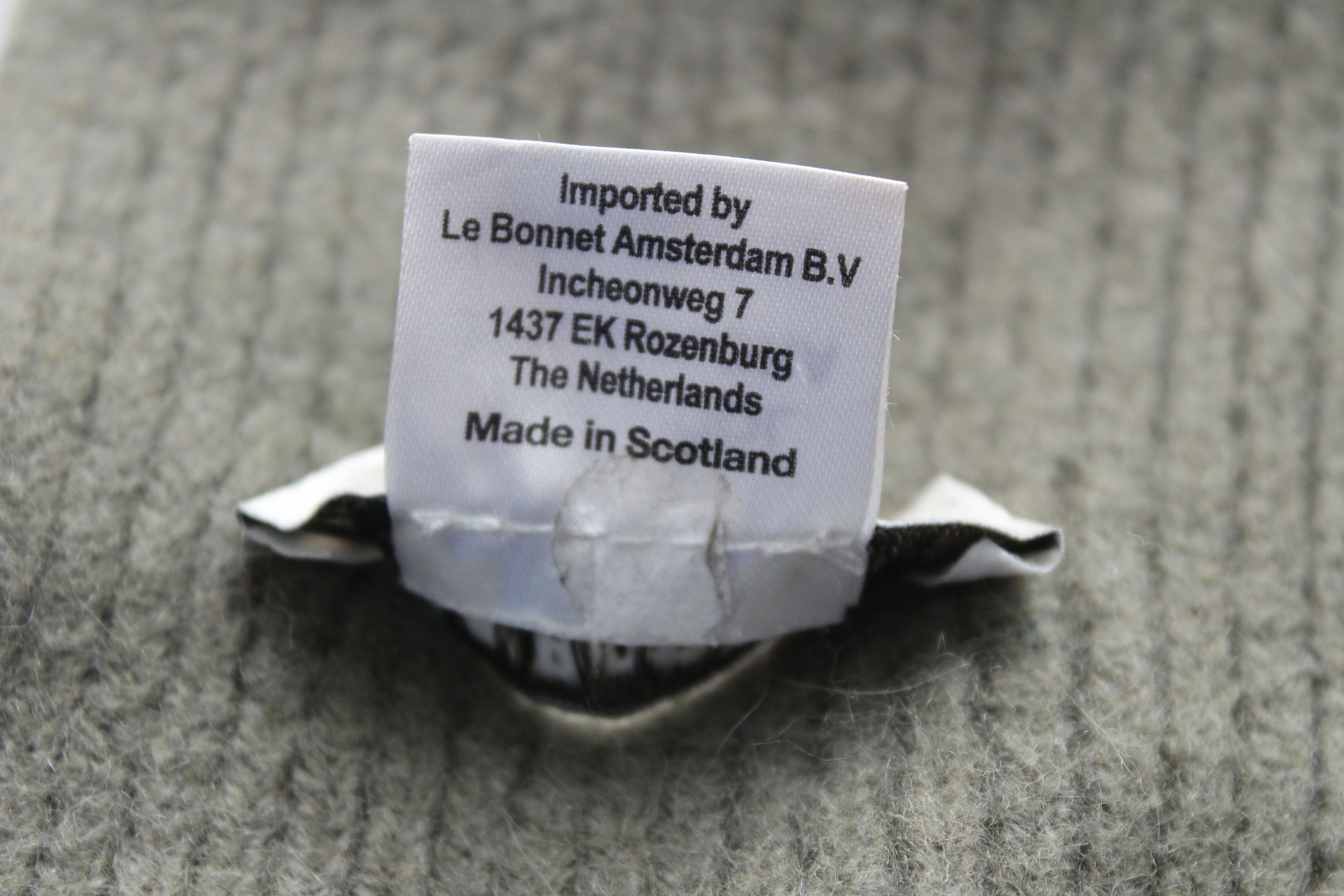 Other Le Bonnet Wool & Angora Ribbed Scarf - Made in Scotland Size ONE SIZE - 15 Thumbnail