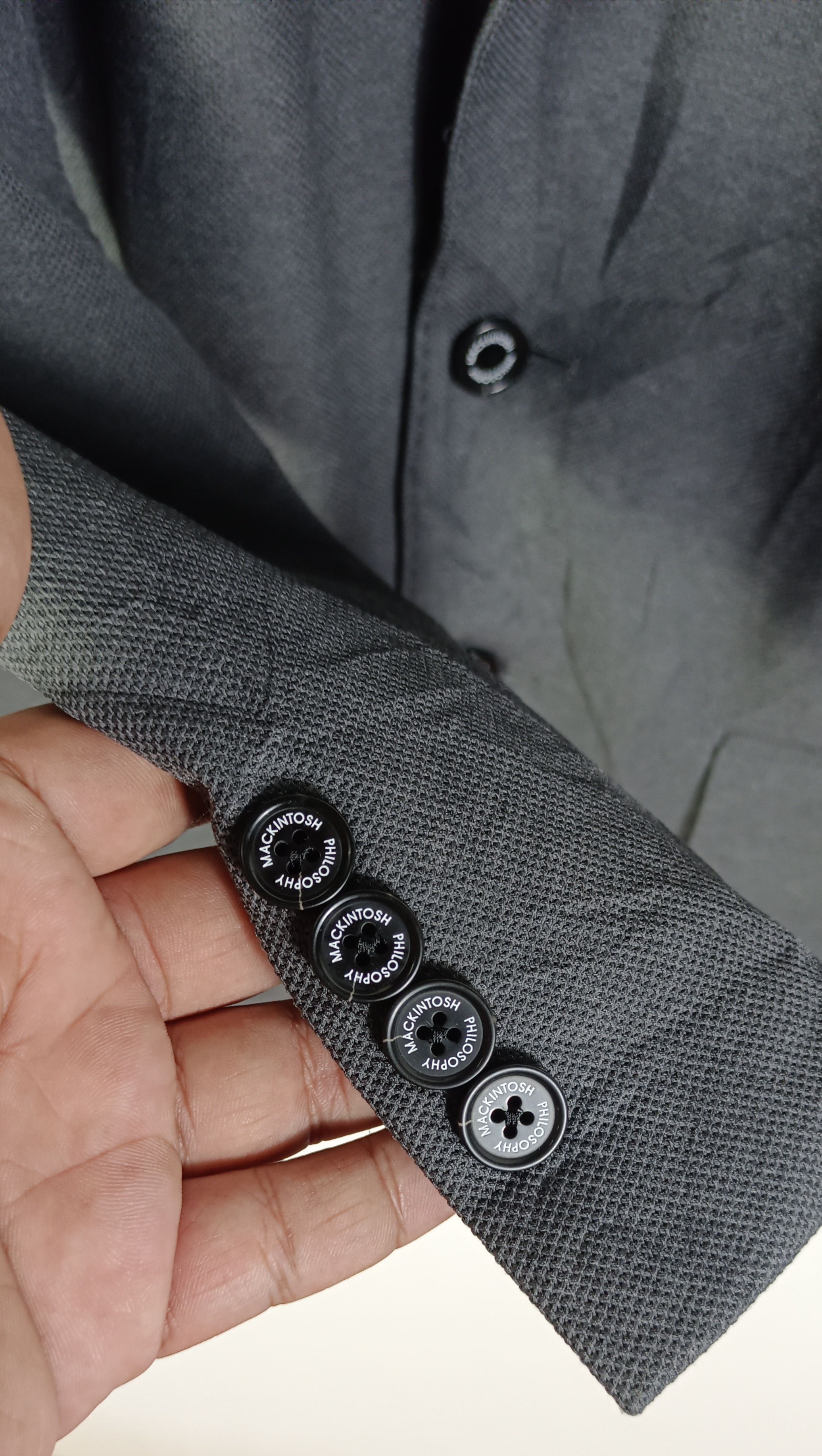 Designer Mackintosh Philosophy Trotter Suit Jacket Size 38L - 7 Thumbnail