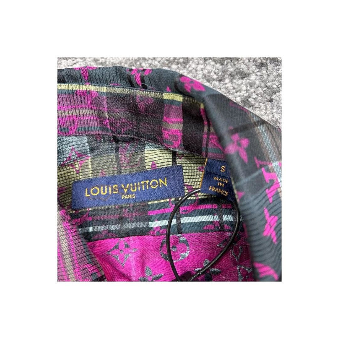 Louis Vuitton × Virgil Abloh Louis Vuitton Monogram Check Shirt Size US S / EU 44-46 / 1 - 4 Thumbnail