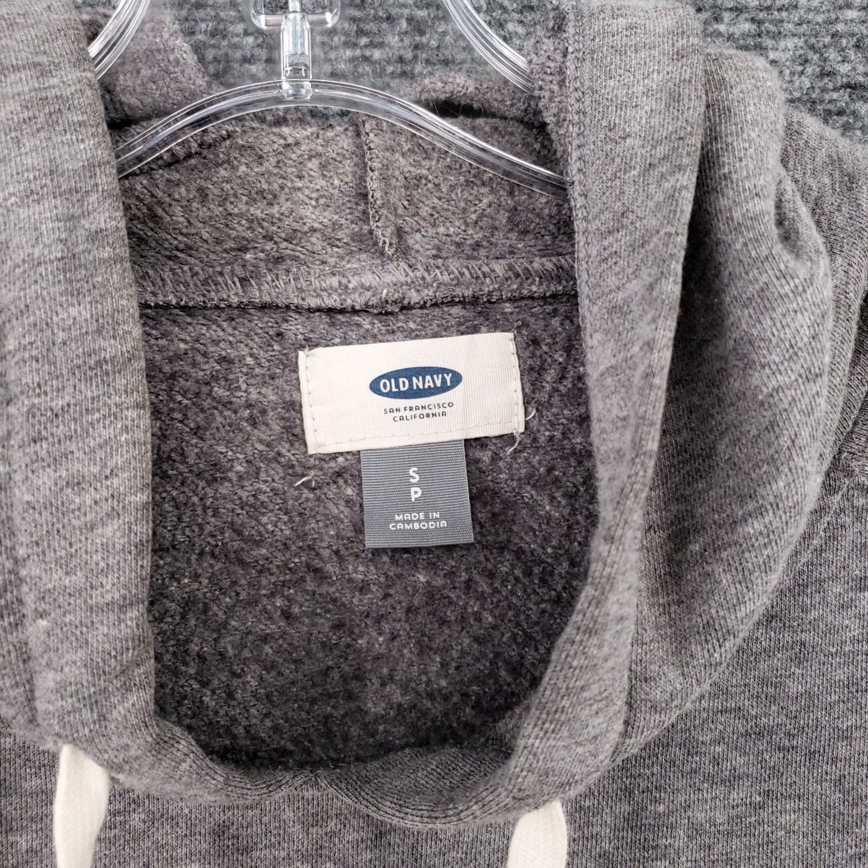 Old Navy Old Navy Hoodie Womens S Small Gray Pullover Raglan Long Sleeve Sports Outerwear Size S / US 4 / IT 40 - 3 Thumbnail
