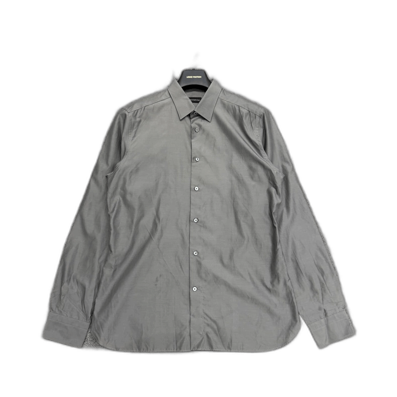 Ermenegildo Zegna Ermenegildo Zegna solid long sleeve shirt Size US L / EU 52-54 / 3 - 1 Thumbnail
