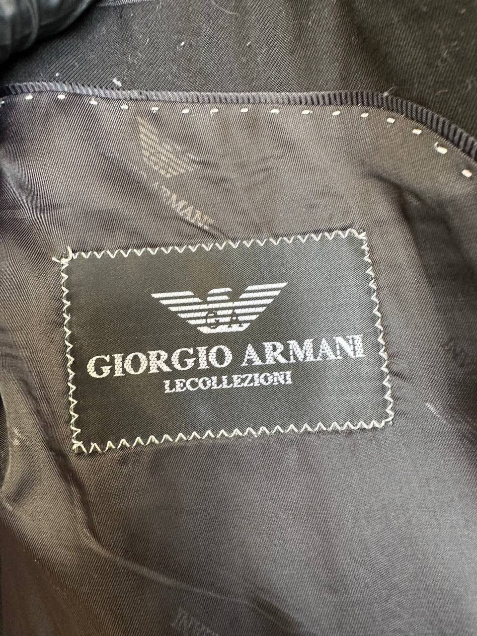 Giorgio Armani Giorgio Armani Le Collezioni Western-Style Classic Blazer Size 54R - 17 Thumbnail