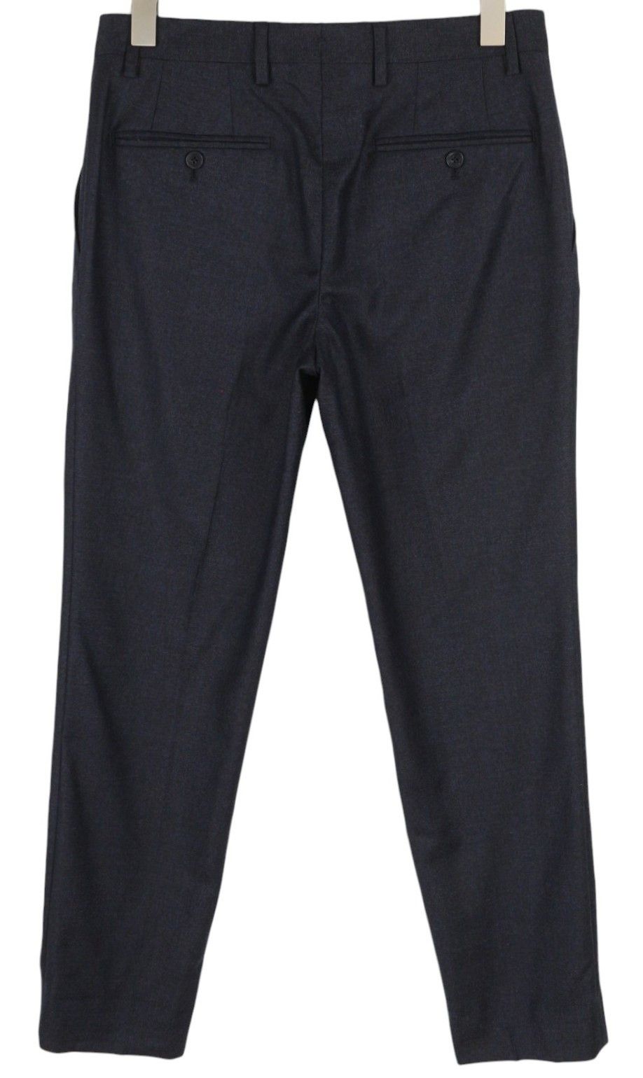 Tommy Hilfiger X LARDINI W31 Blue Wool Cashmere Trousers 84998 Size US 31 - 2 Thumbnail