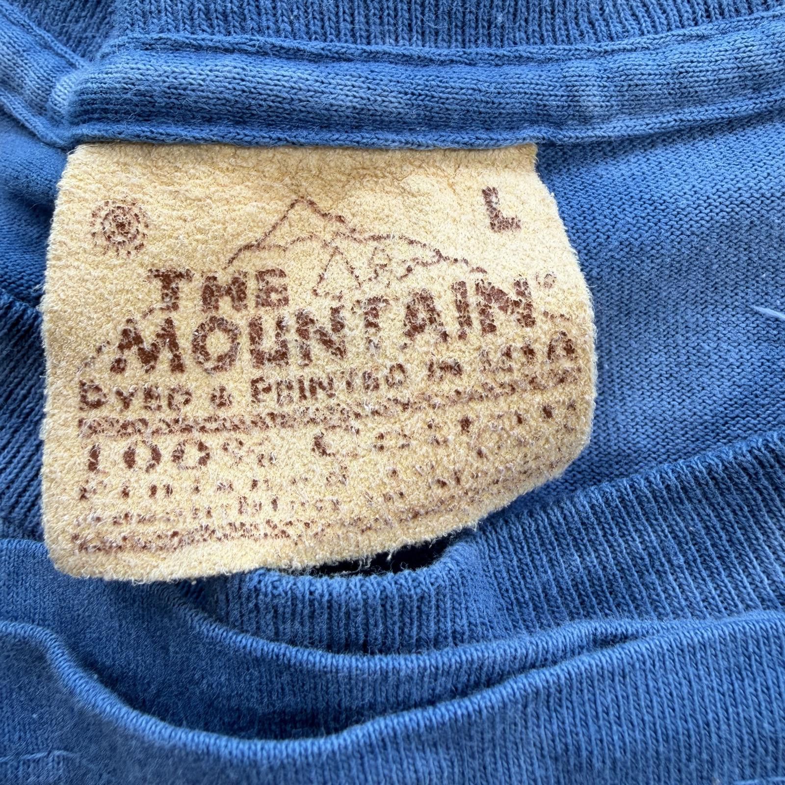 The Mountain Vintage 90s The Mountain Koala Bear T Shirt Blue Tie Dye Tee Size US L / EU 52-54 / 3 - 4 Thumbnail
