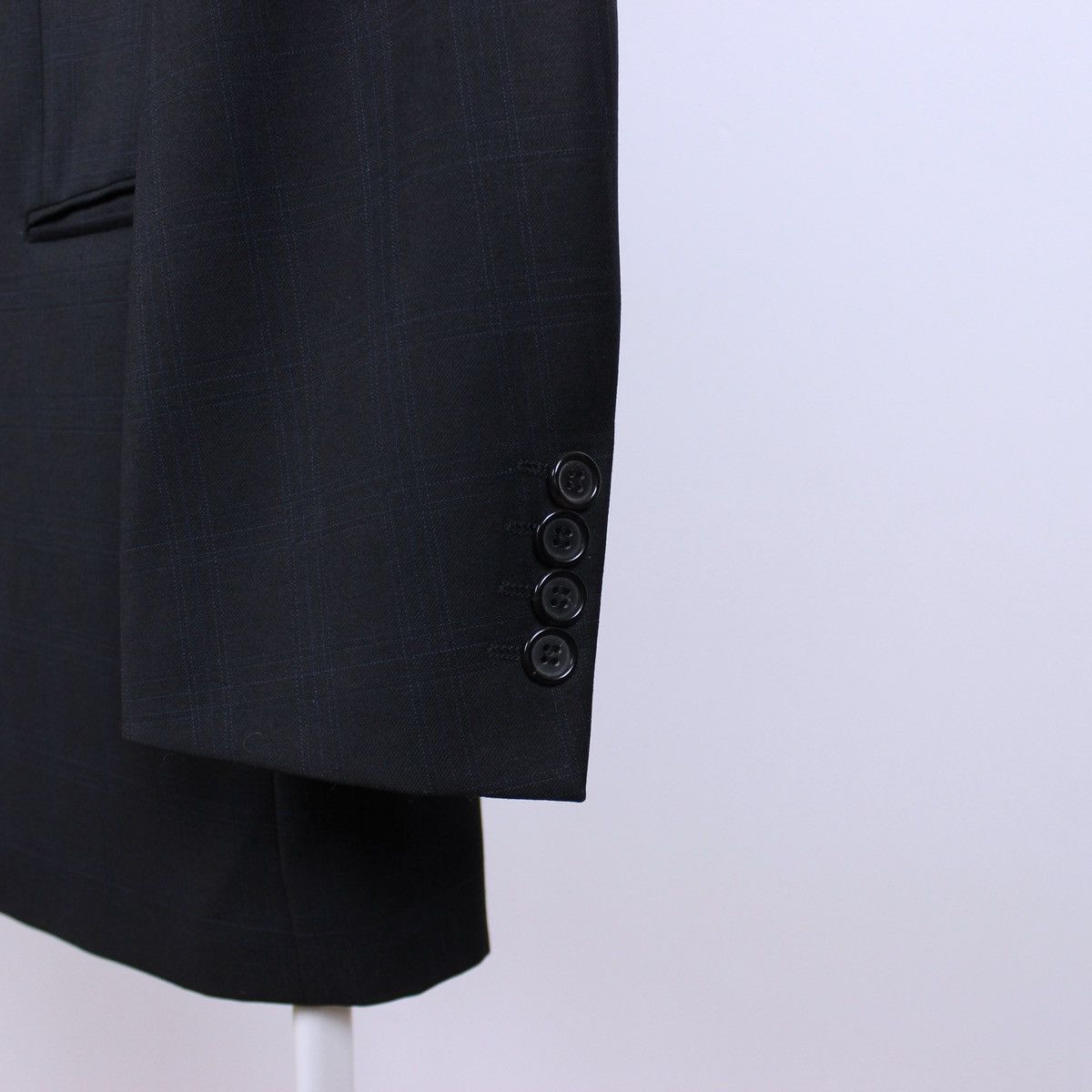 Hugo Hugo Boss Plaid Wool Blazer Jacket Size 42R - 3 Thumbnail