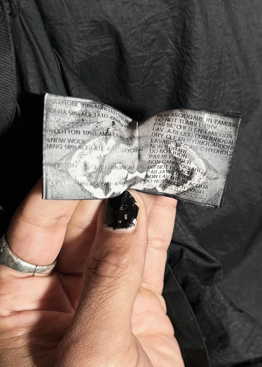 Rick Owens Drkshdw Rick Owens DRKSHDW Denim Leather Sleeves Jacket Size S / US 4 / IT 40 - 13 Thumbnail