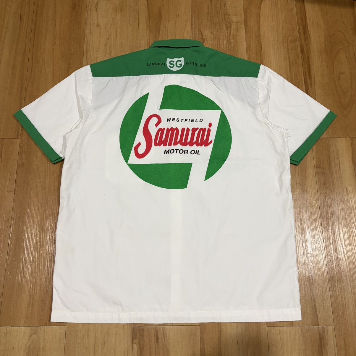 Samurai Jeans Samurai motor club motor oil work shirt by samurai jeans Size US XL / EU 56 / 4 - 1 Thumbnail