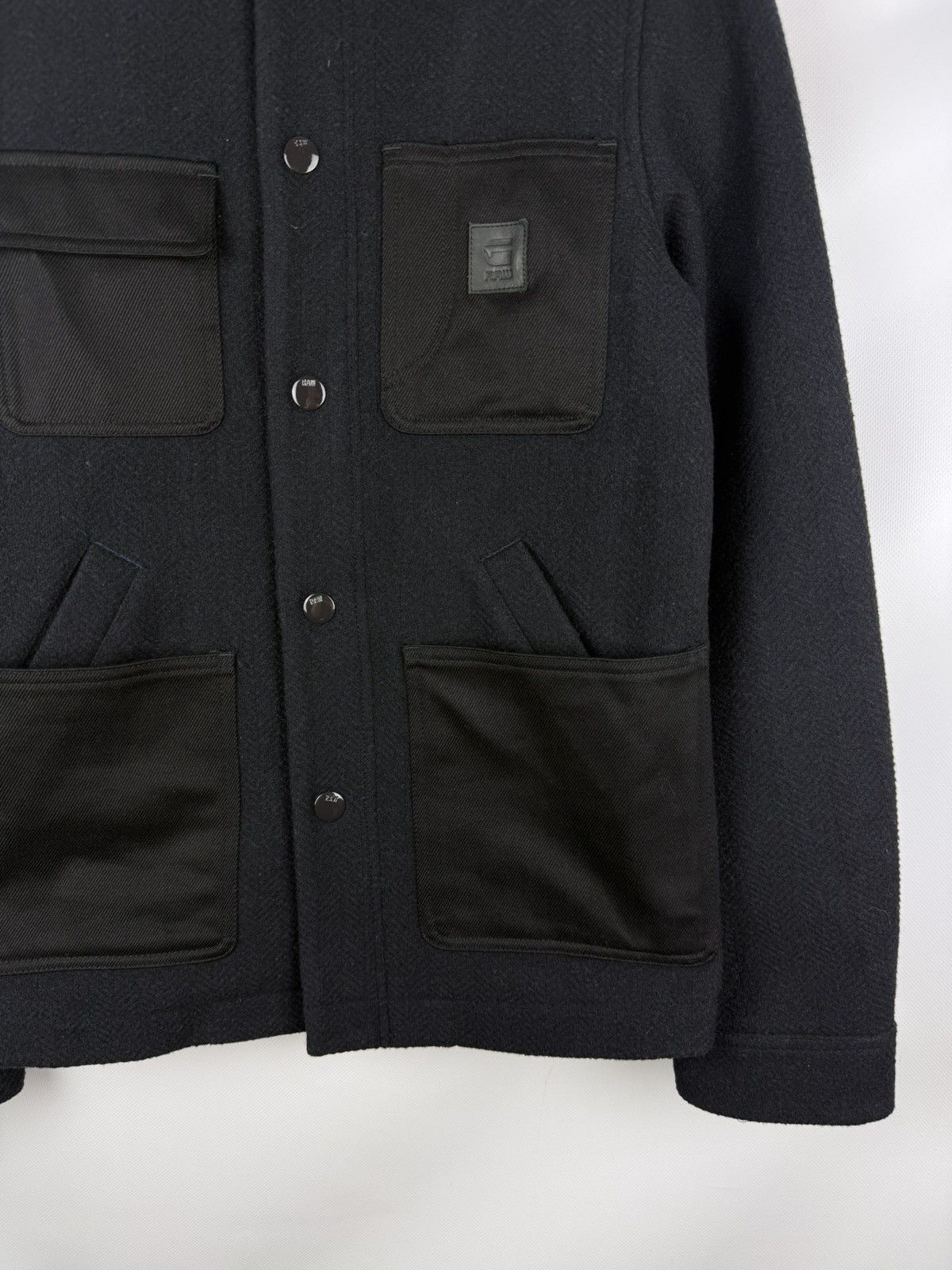 G-Star G Star Raw Men’s Blake Worker PM Wool Jacket Chore Coat Size US XS / EU 42 / 0 - 6 Thumbnail