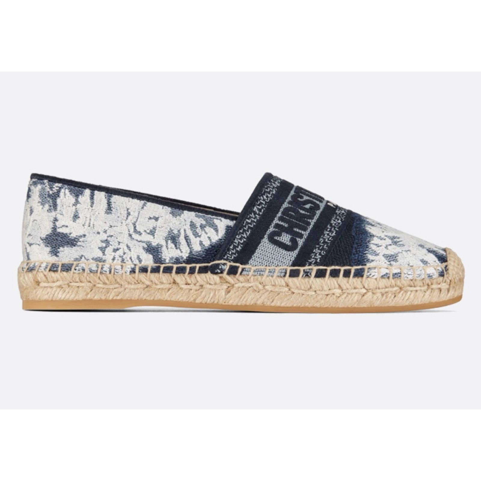 Dior Dior Granville Tie Dye Denim Blue White Logo Embroidered Size US 6.5 / IT 36.5 - 2 Thumbnail