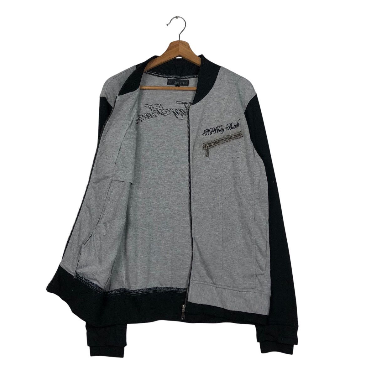 In The Attic 📌Vintage Zipper Jacket Punk Design In The Attic Size US M / EU 48-50 / 2 - 12 Thumbnail