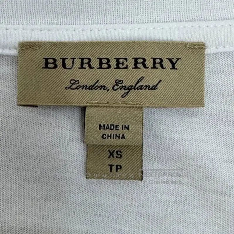 Burberry Burberry White Cotton Short Sleeve T-Shirt. Size XS / US 0-2 / IT 36-38 - 3 Thumbnail