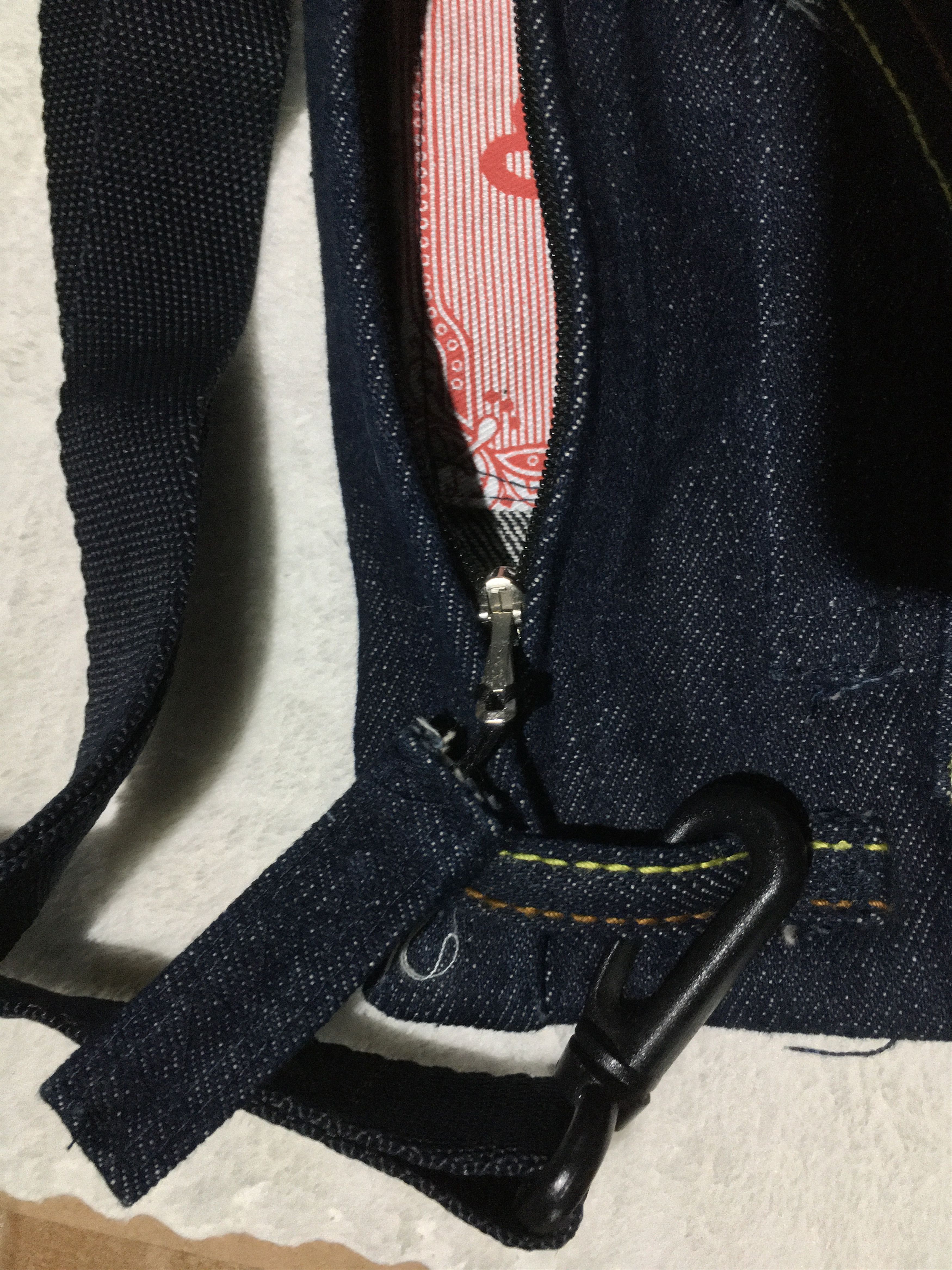 Vintage Custom Denim Evisu Brand Sling bag Size ONE SIZE - 15 Thumbnail