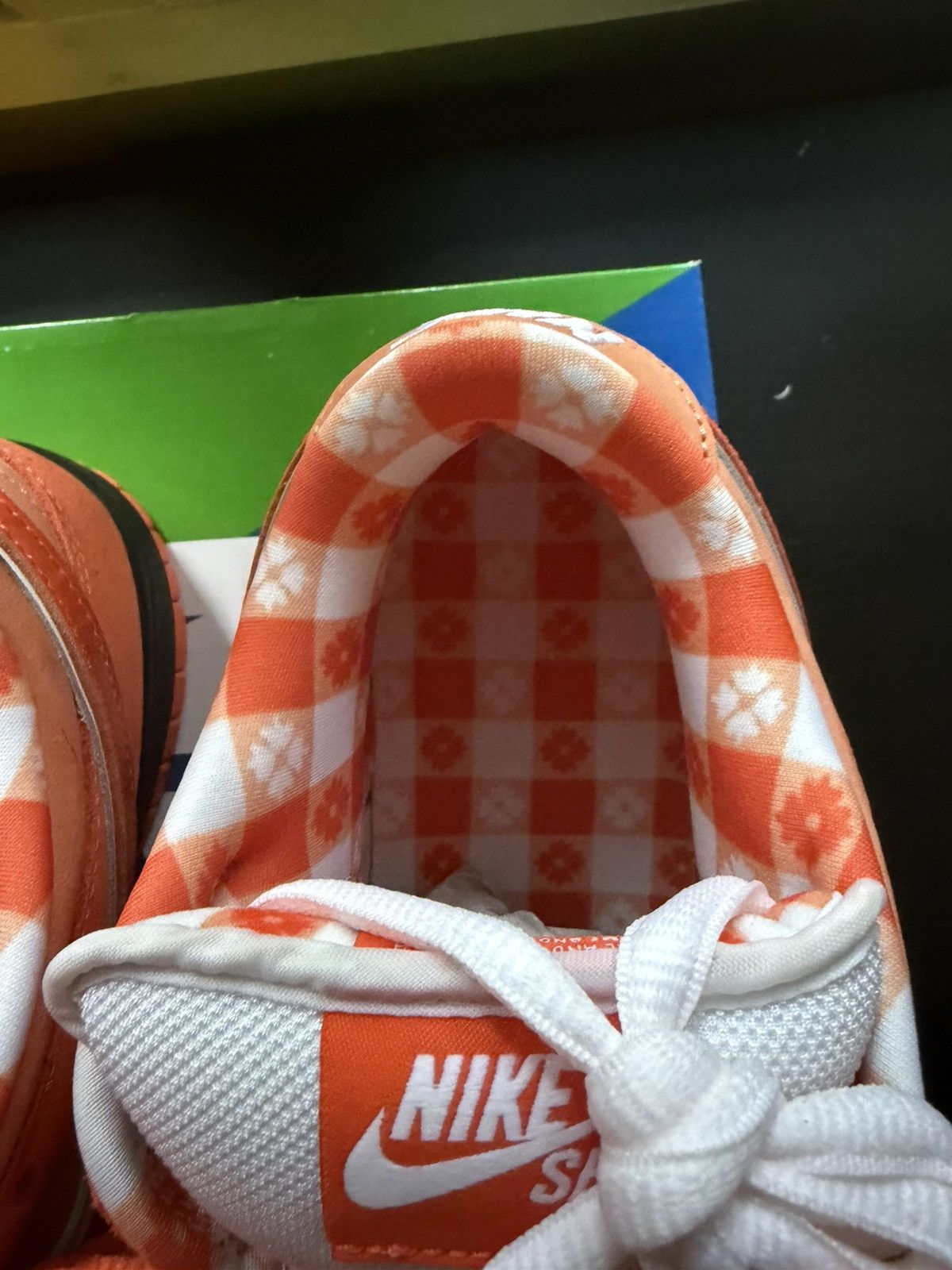 Nike Nike SB Dunk Low Concepts Orange Lobster Size US 10 / EU 43 - 12 Thumbnail